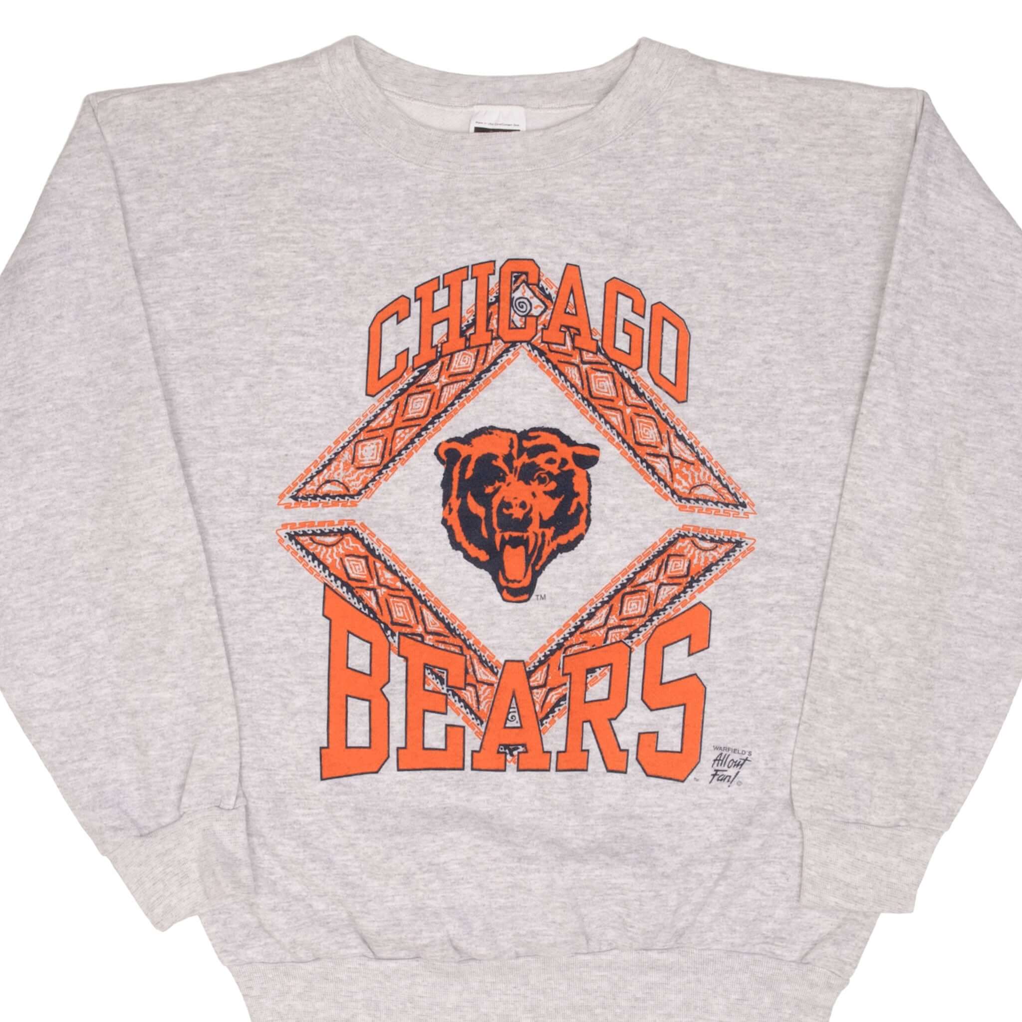 Vintage Nfl Chicago Bears Tultex Sweatshirt 1990S Size XL Made In USA