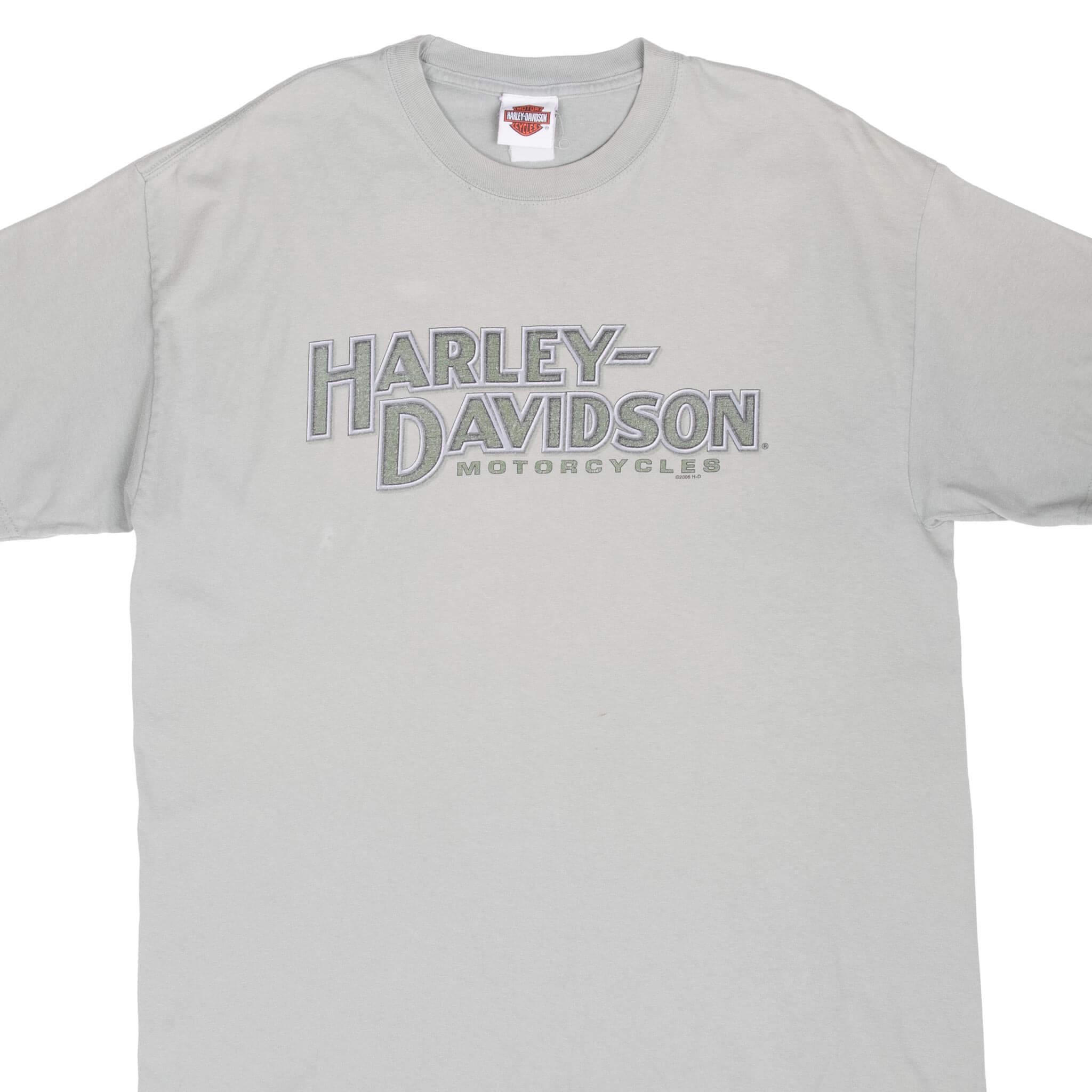 Vintage Harley Davidson Route 66 Tulsa Oklahoma Tee Shirt 2006 Size XL