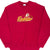 Vintage Nfl Washington Redskins Embroidered Sweatshirt 1990S Size XL Made In Usa