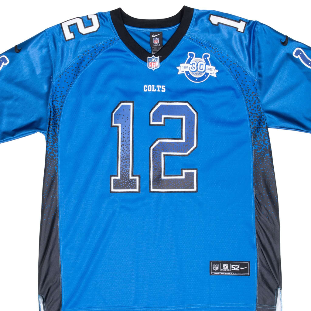 Vintage Nfl Indianapolis Colts #12 Nike Jersey 2013 Size 52