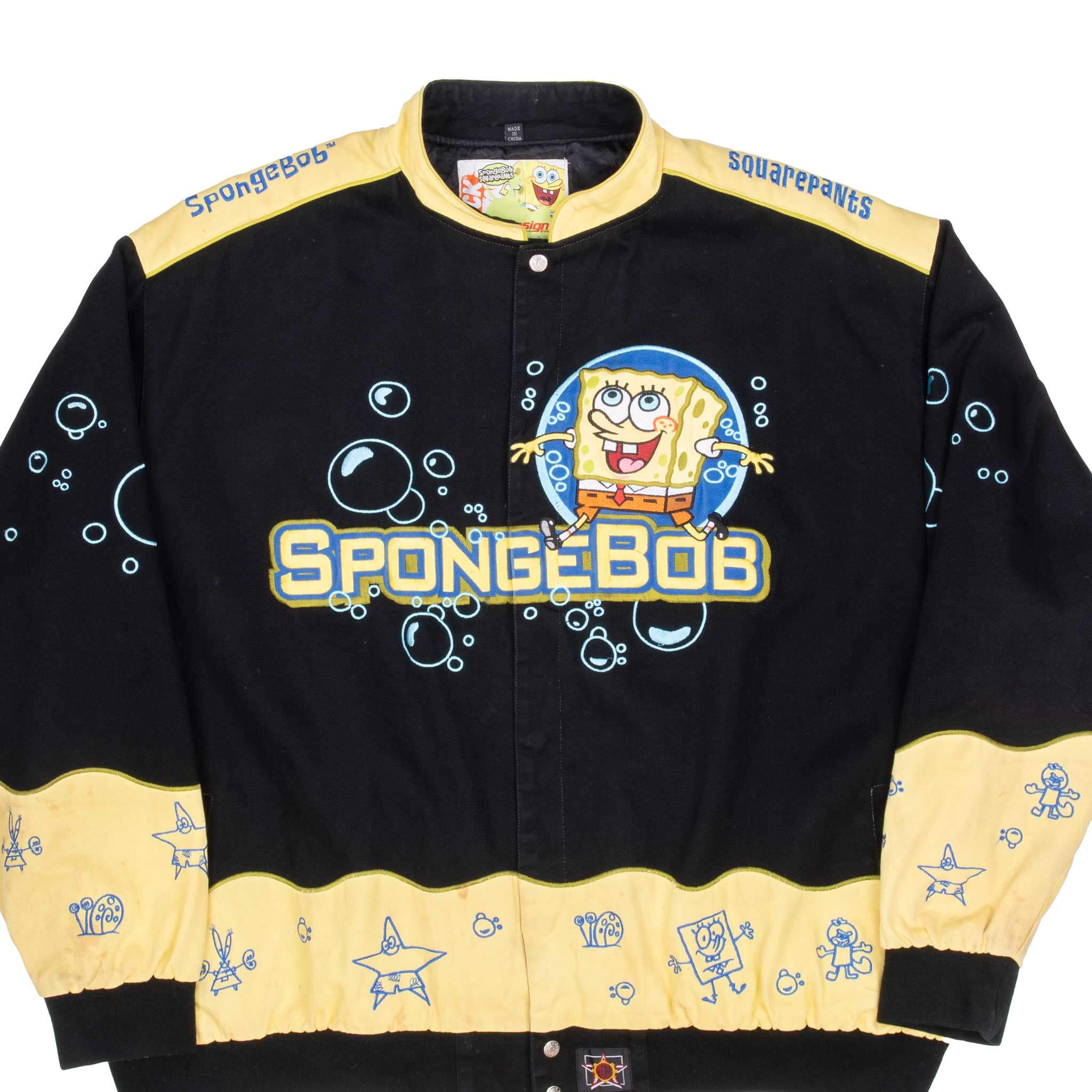 Vintage Sponge Bob Jeff Hamilton Racing Jacket 2006 Size 6XL