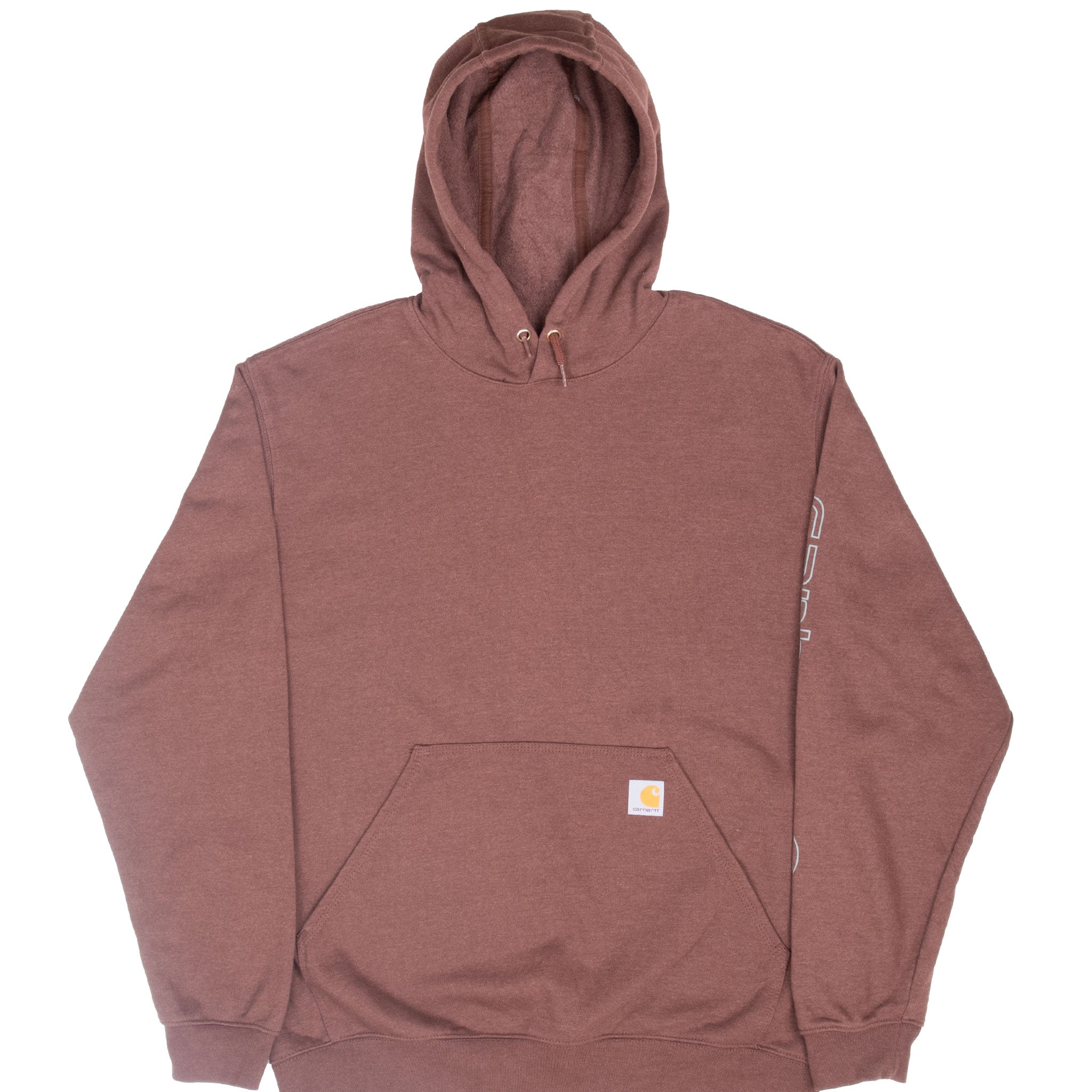 Vintage Carhartt Classic Brown Hoodie Sweatshirt Size Large