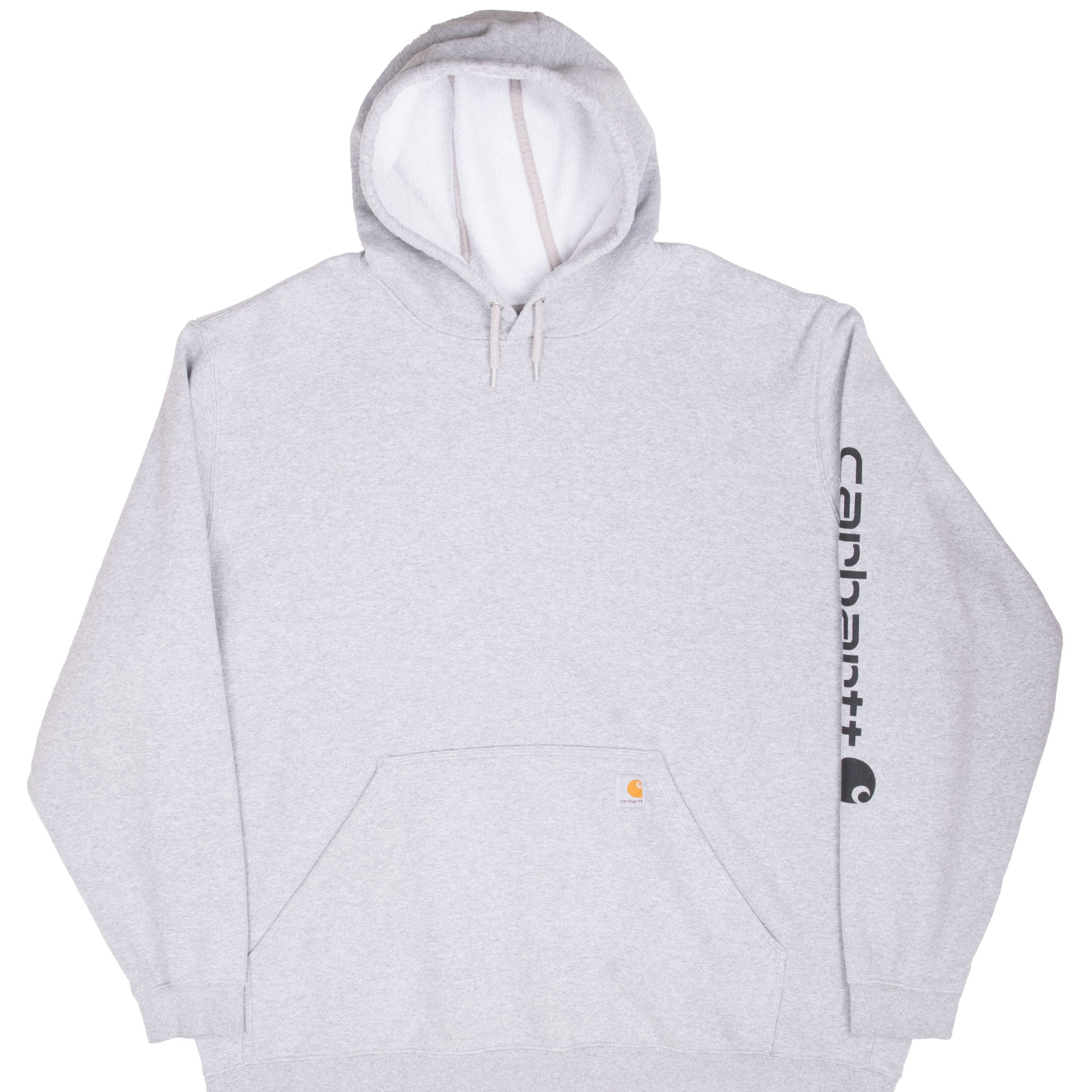 VINTAGE CARHARTT GREY HOODIE SWEATSHIRT SIZE 3XL TALL