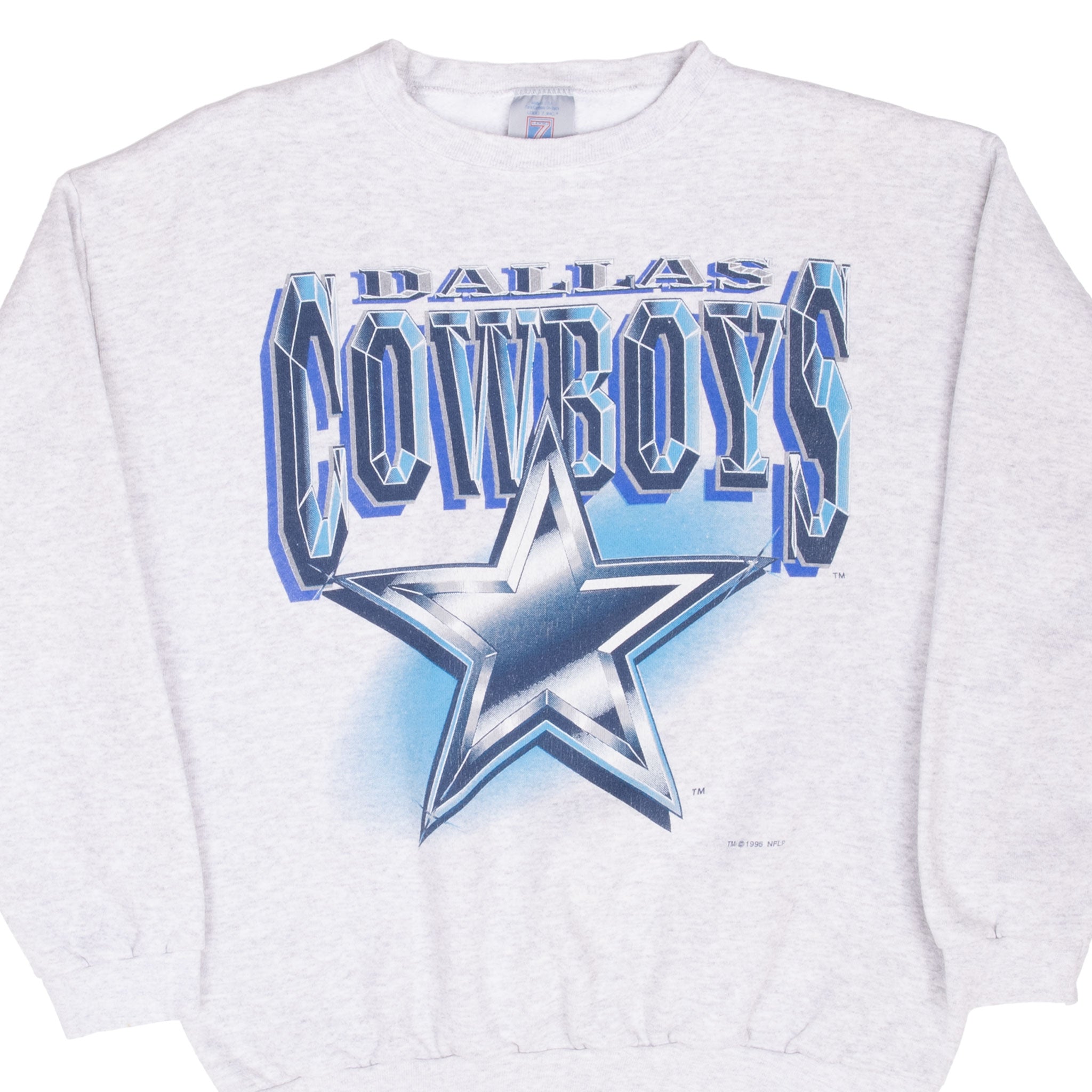 Vintage Nfl Dallas Cowboys 1995 Sweatshirt Size Large Made In Usa
