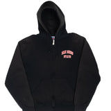 Vintage San Diego State University Black Fullzip Hoodie 1990S Size Small