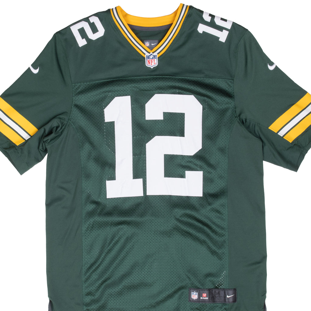 Vintage Nfl Green Bay Packers Aaron Rodgers #12 Nike Jersey 2000S Size Medium