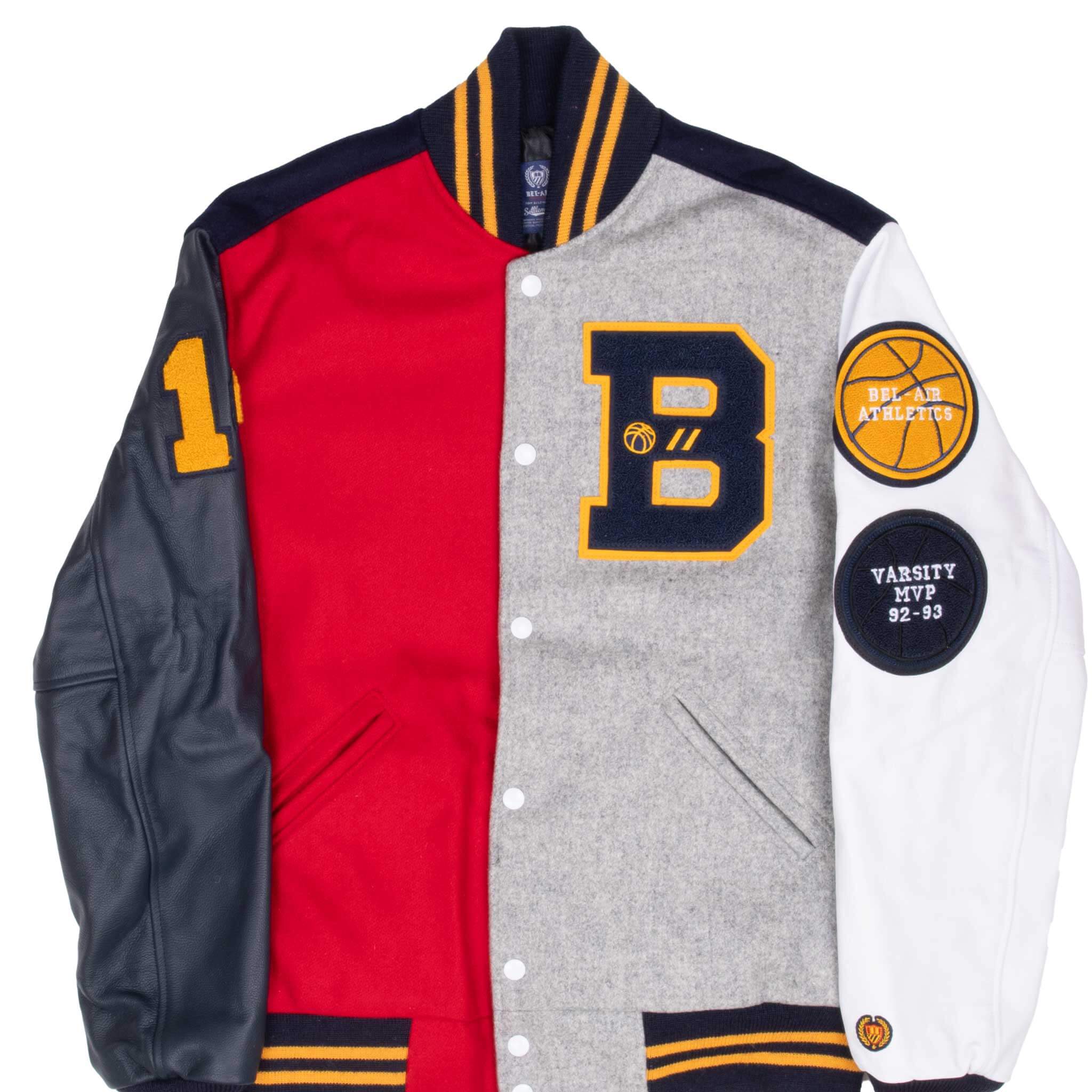 Special Edition 2/50 Will Smith Bel-Air Athletics Mvp Varsity Jacket Size Large Deadstock