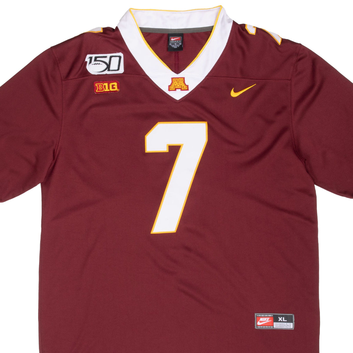 Vintage Nike NCAA Minnesota Golden Gophers Decker #7 Football Jersey Size XL