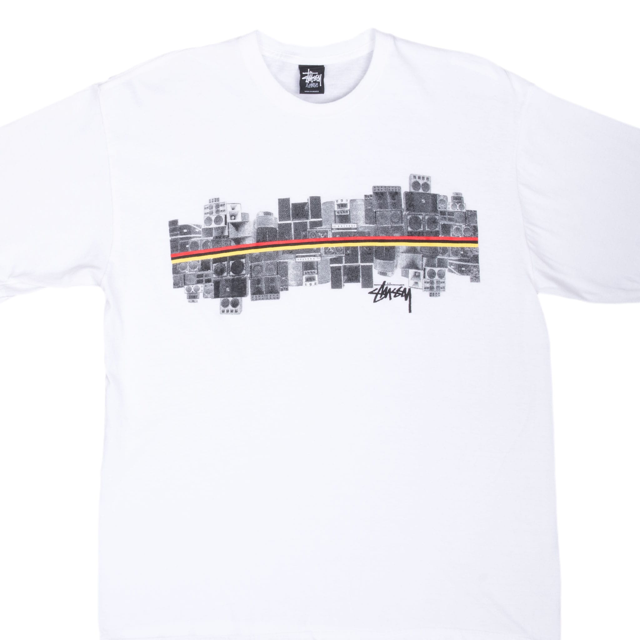 Vintage Stussy Speakers T-Shirt 2000s Size XL