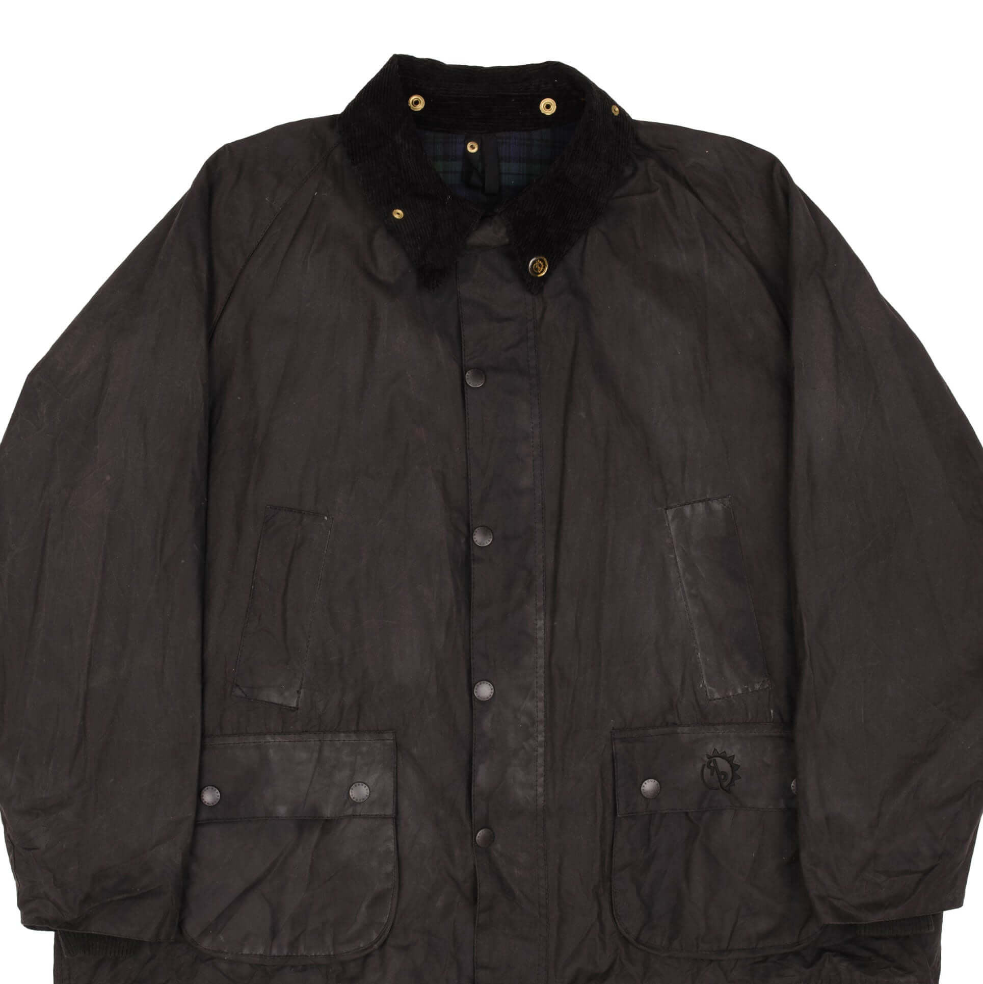 Vintage Barbour Classic Bedale Wax Jacket Size 52 Made In England