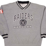Vintage NFL Oakland Raiders American Football Conference Sweatshirt Size XL