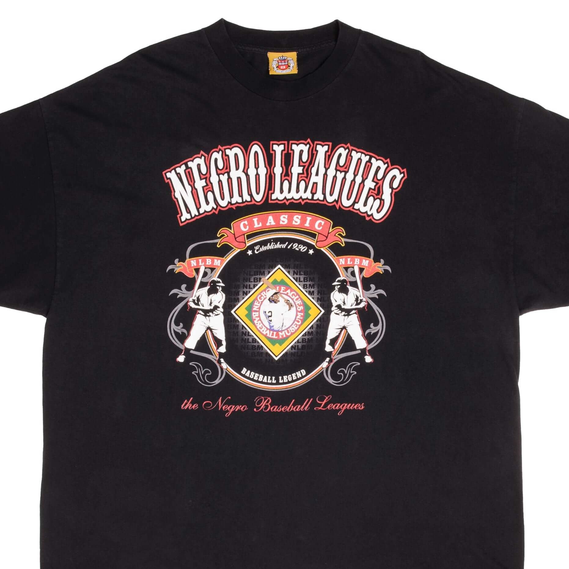 Vintage NLBM Negro League Baseball Museum 1997 Tee Shirt Size 2XL Made In USA