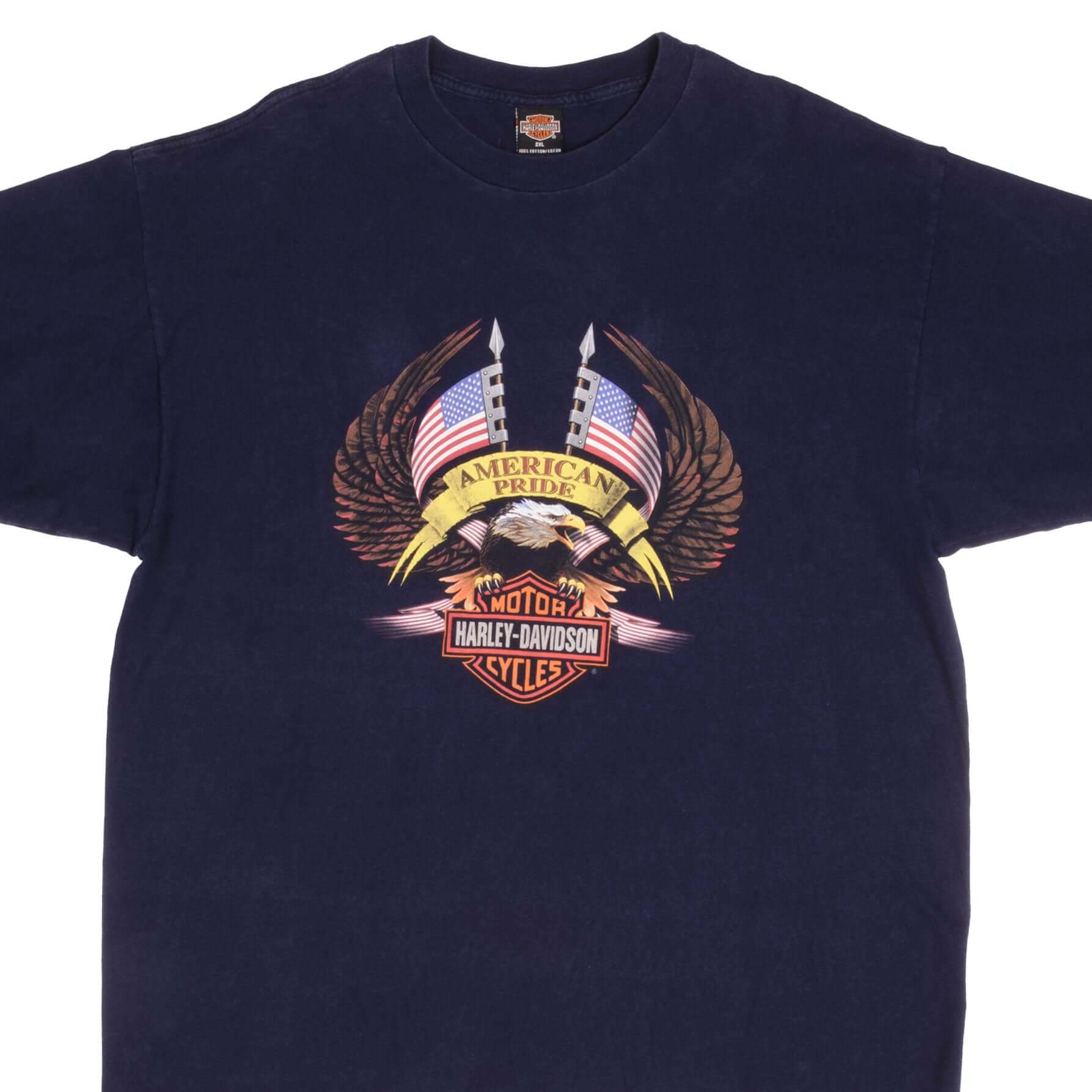 Vintage Harley Davidson Milwaukee 2001 Size 2XL