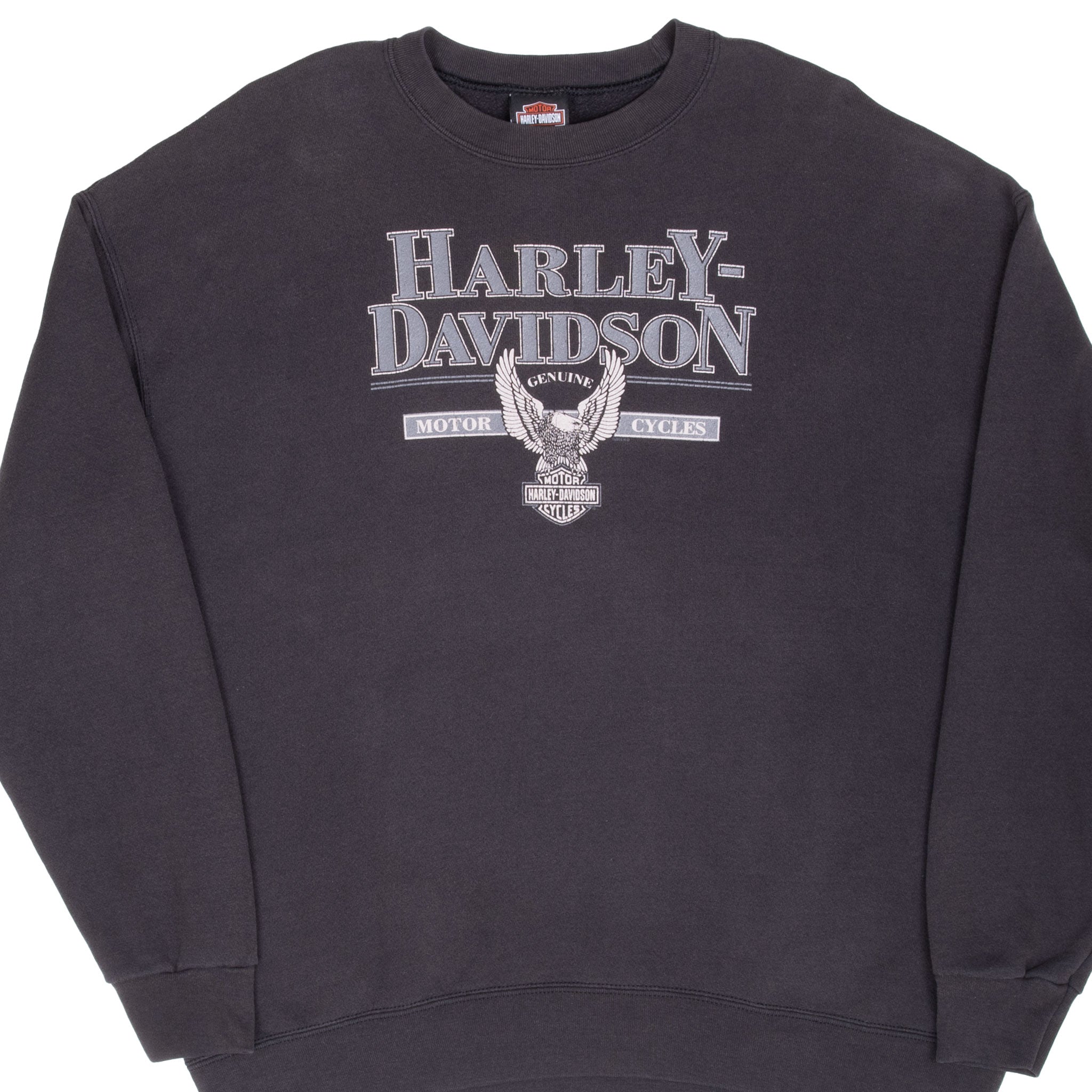 VINTAGE HARLEY DAVIDSON GERMANY BLACK SWEATSHIRT 2008 SIZE XL