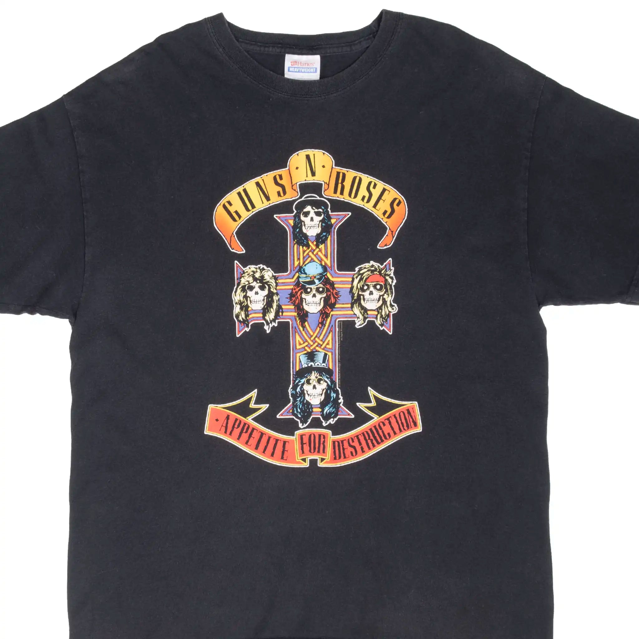 VINTAGE GUNS N ROSES APPETITE FOR DESTRUCTION 2005 TEE SHIRT SIZE LARGE