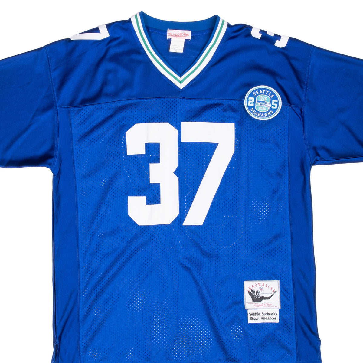 Vintage Nfl Seattle Seahawks Alexander #37 Mitchell & Ness Throwback Jersey 2000 Size 48