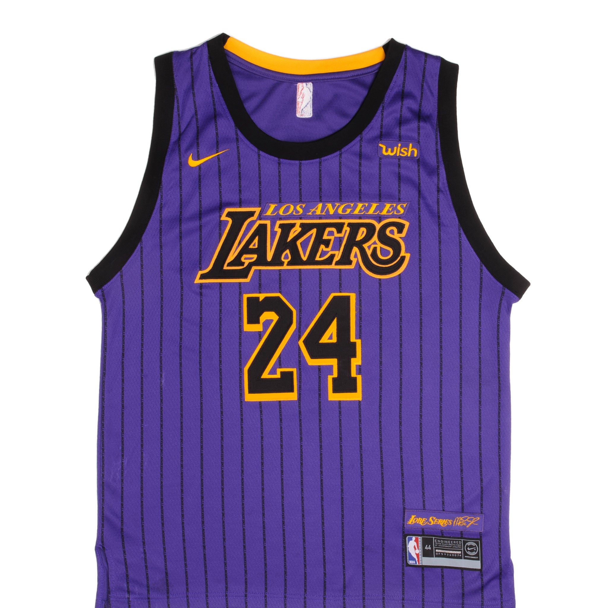 Adidas NBA Los Angeles Lakers Kobe Bryant #24 Jersey Size L.
