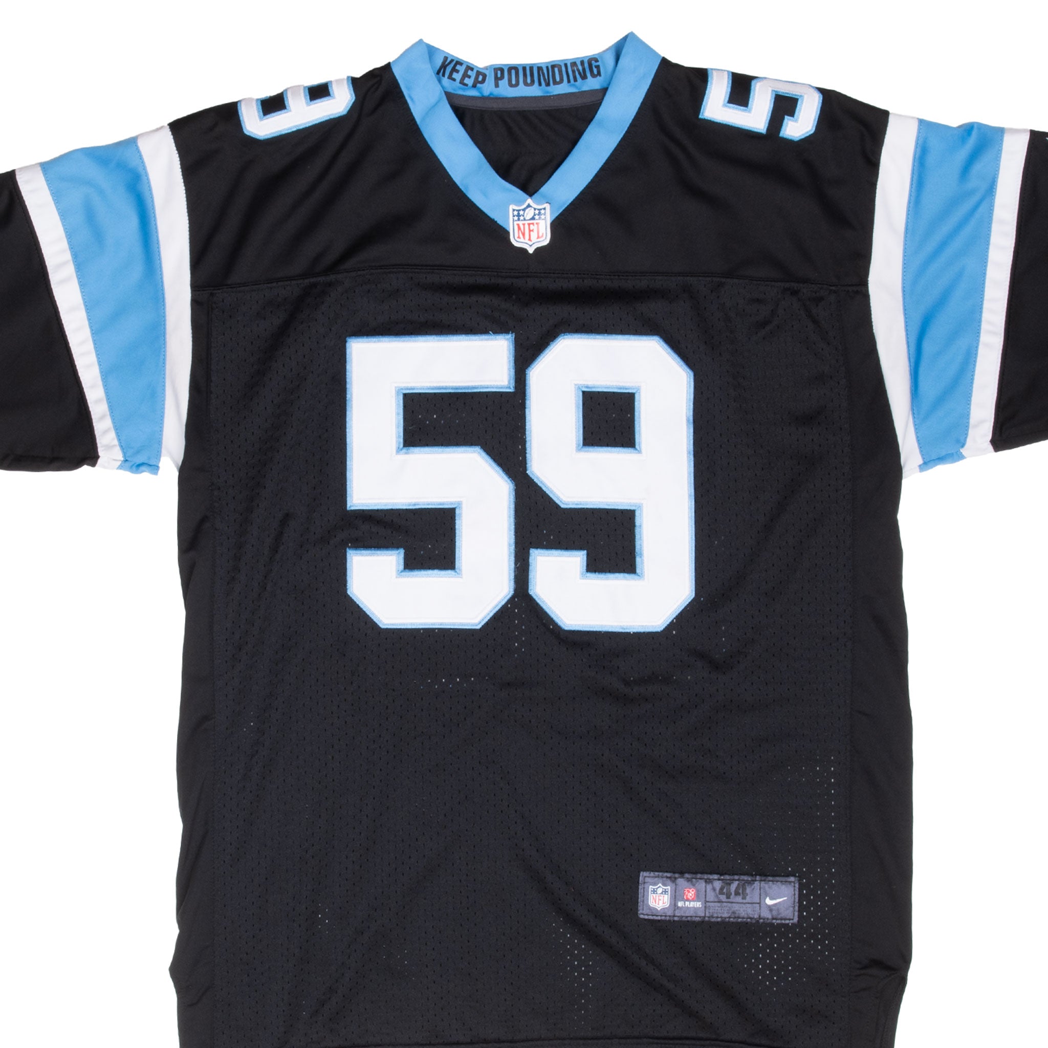 Vintage Nfl Carolina Panthers Kuechly #59 Nike Jersey 2000S Size 44