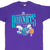 Vintage Nba Charlotte Hornets Tee Shirt 1990S Size XL Made In Usa With Single Stitch Sleeves