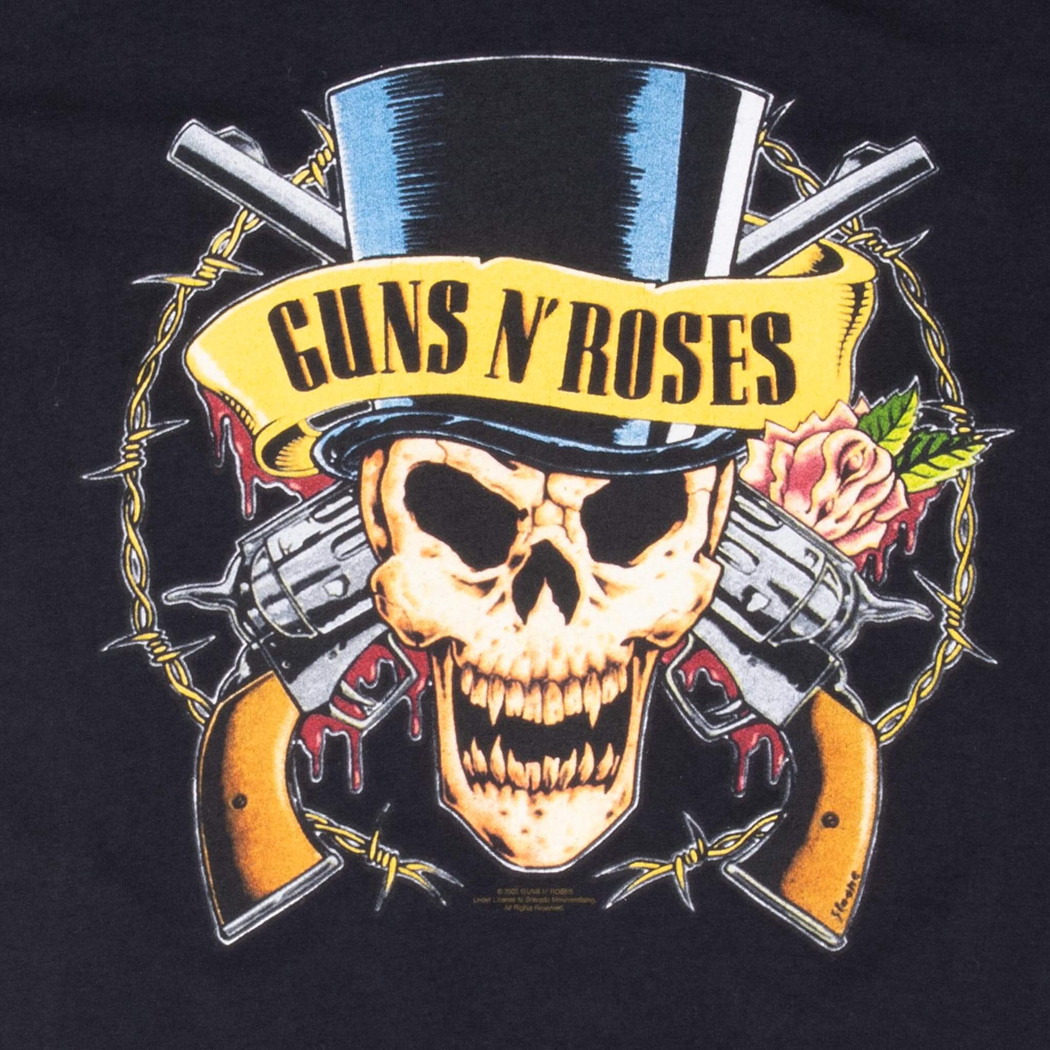Vintage Guns N' Roses 2005 Tee Shirt Size XS