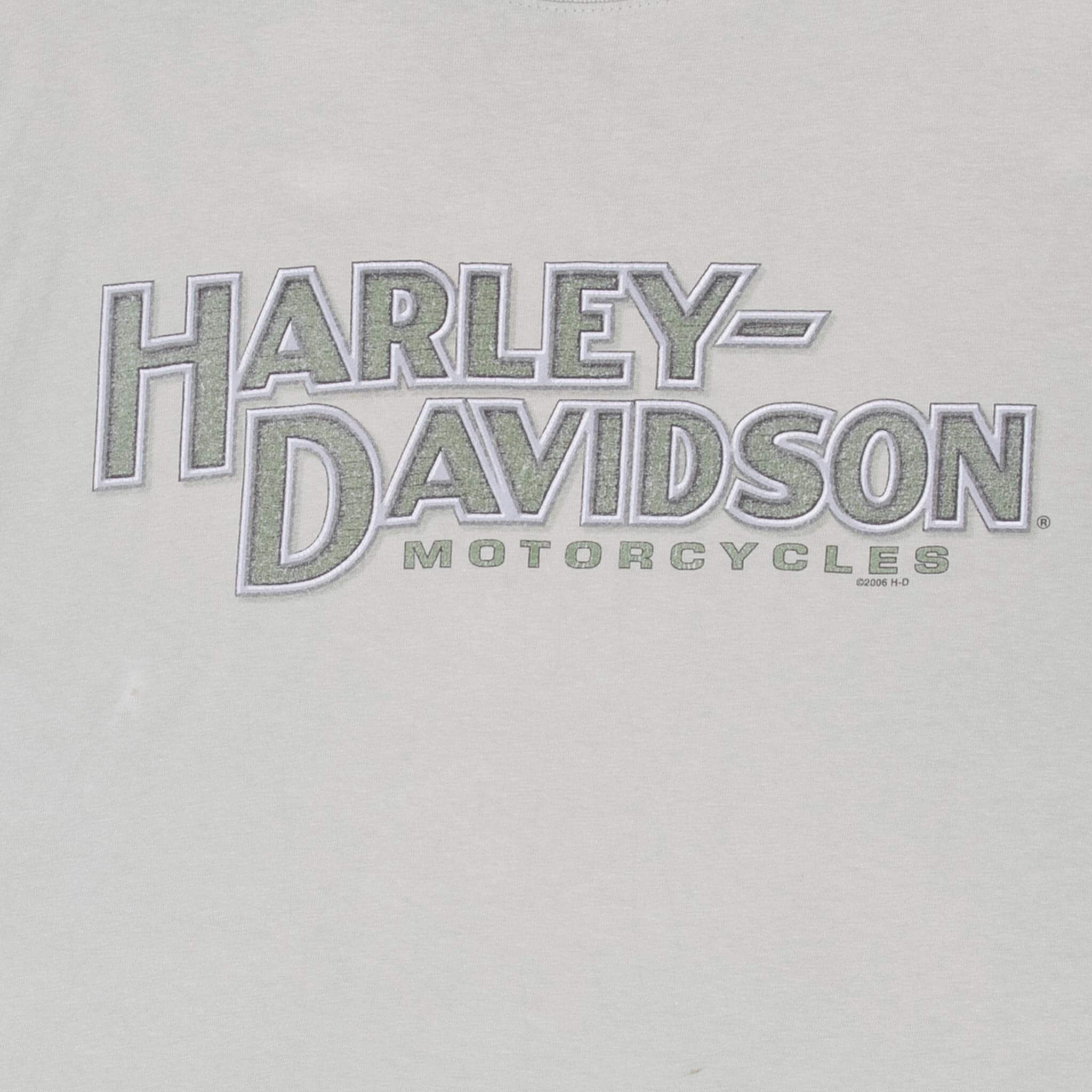 Vintage Harley Davidson Route 66 Tulsa Oklahoma Tee Shirt 2006 Size XL