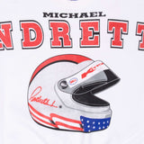 Vintage Indy Car Michael Andretti All Over Print Sweatshirt 1990S Size Large Made In Usa