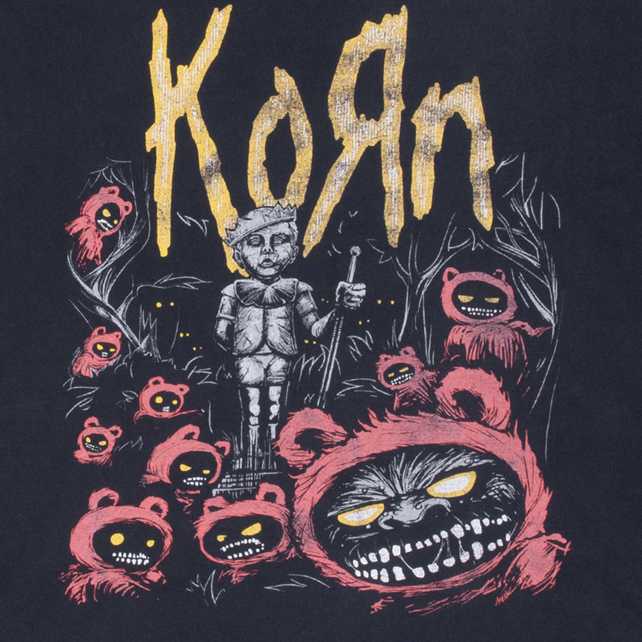 Vintage Korn 2000S Tee Shirt Size 2XL
