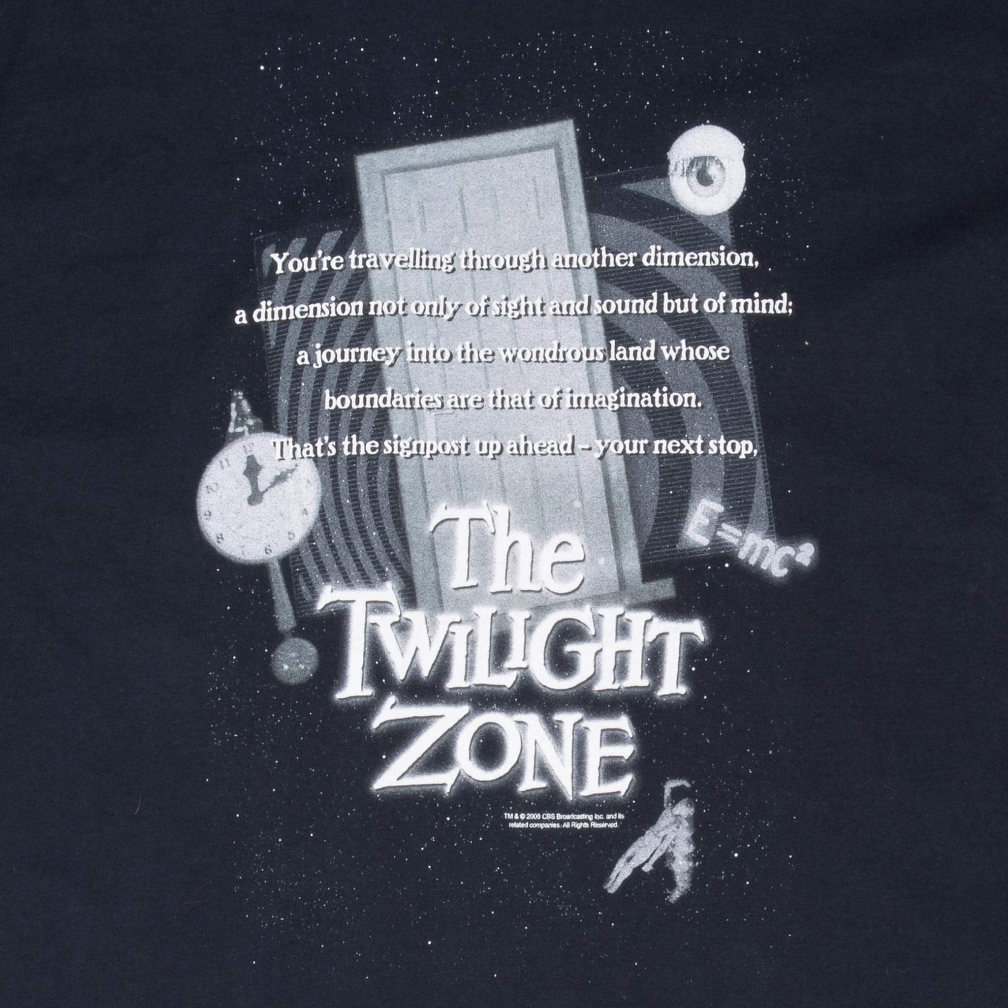 Vintage Disney The Twilight Zone 2015 Tee Shirt Size XL
