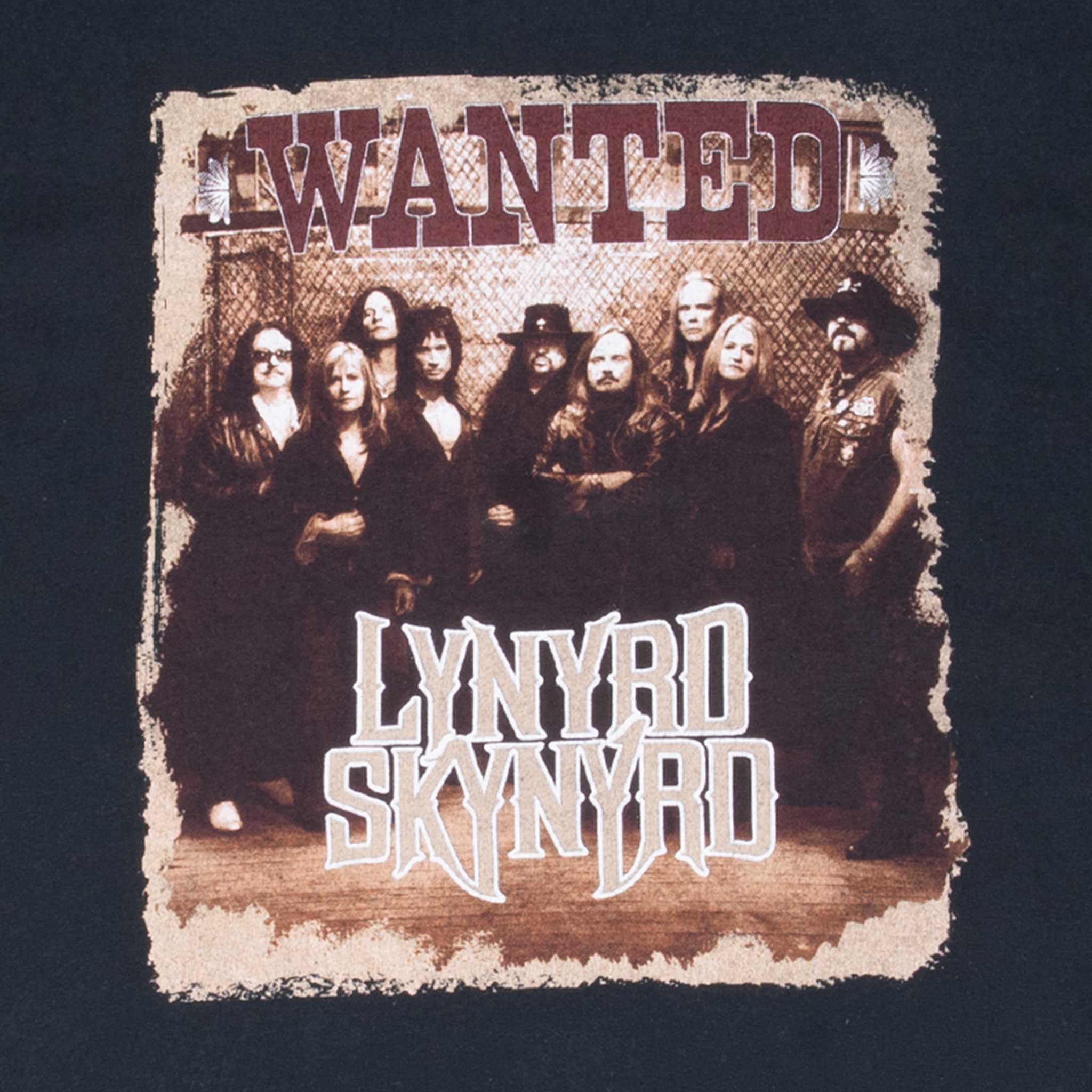 Vintage Lynyrd Skynyrd Wanted 2004 Tee Shirt Size 2XL