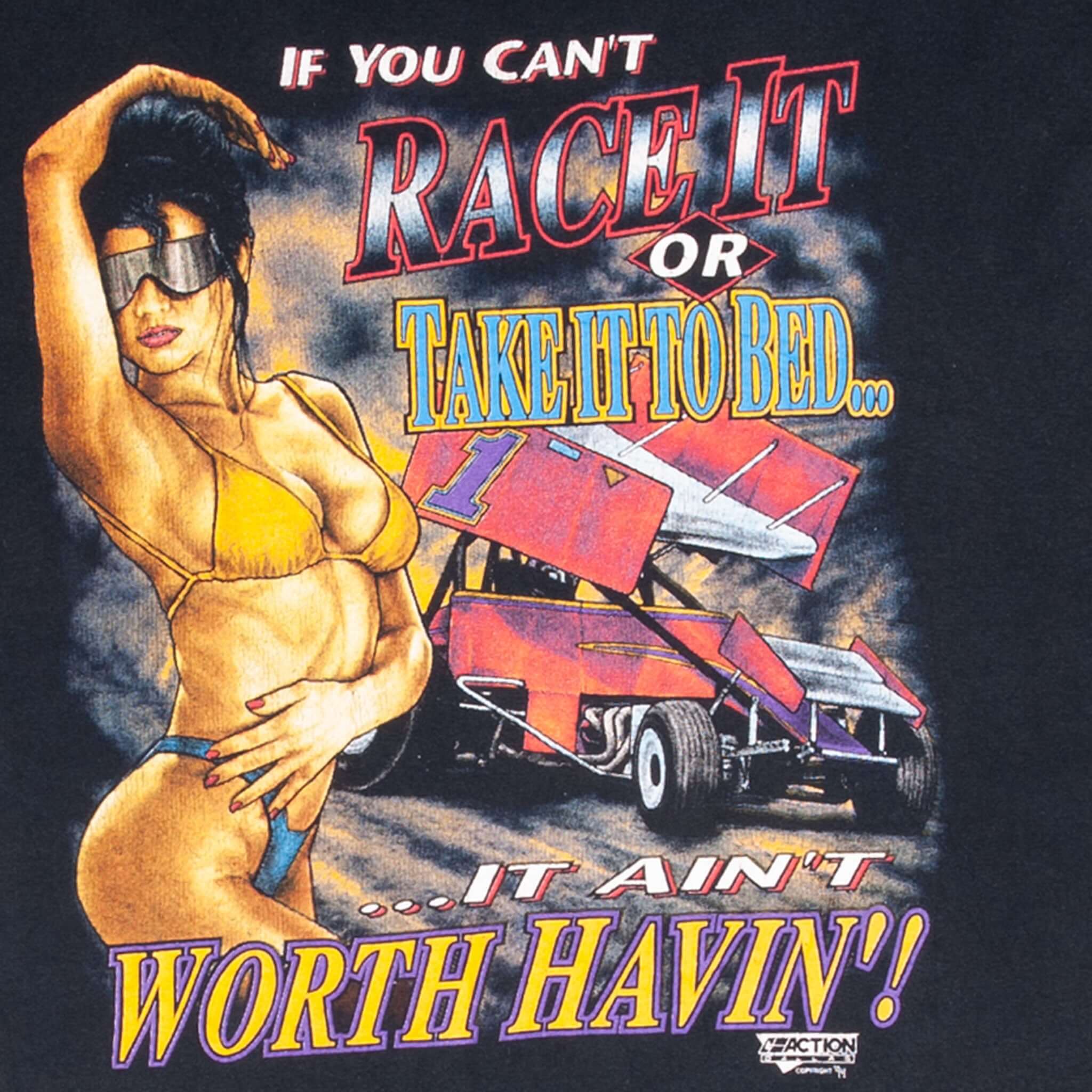 Vintage Nascar Houston Raceway Park 1994 Tee Shirt Size Medium