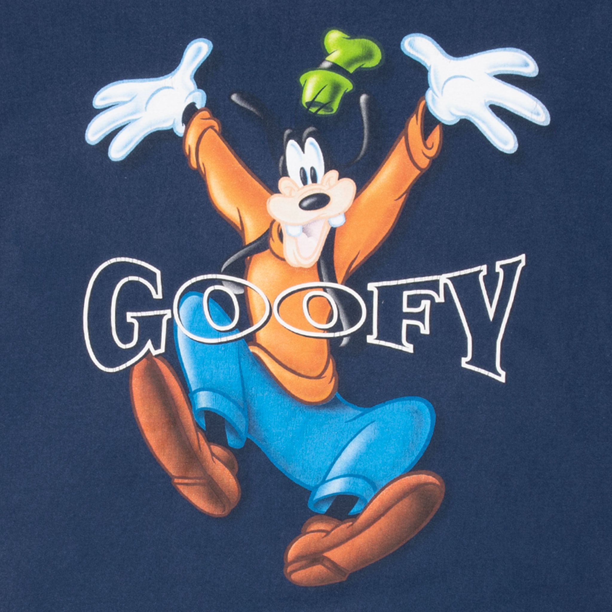 Vintage Disney Goofy 1990S Blue Tee Shirt Size 2XL