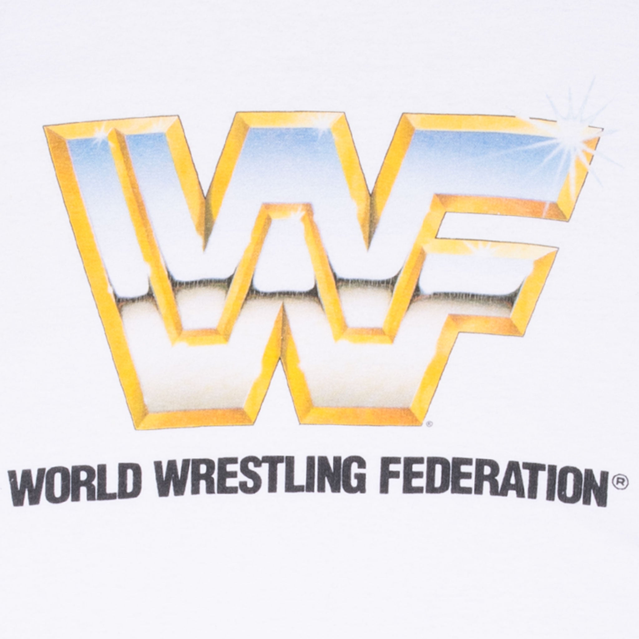 Vintage Wwf World Wrestling Federation Tee Shirt 1990S Size XL Made In Usa With Single Stitch Sleeves