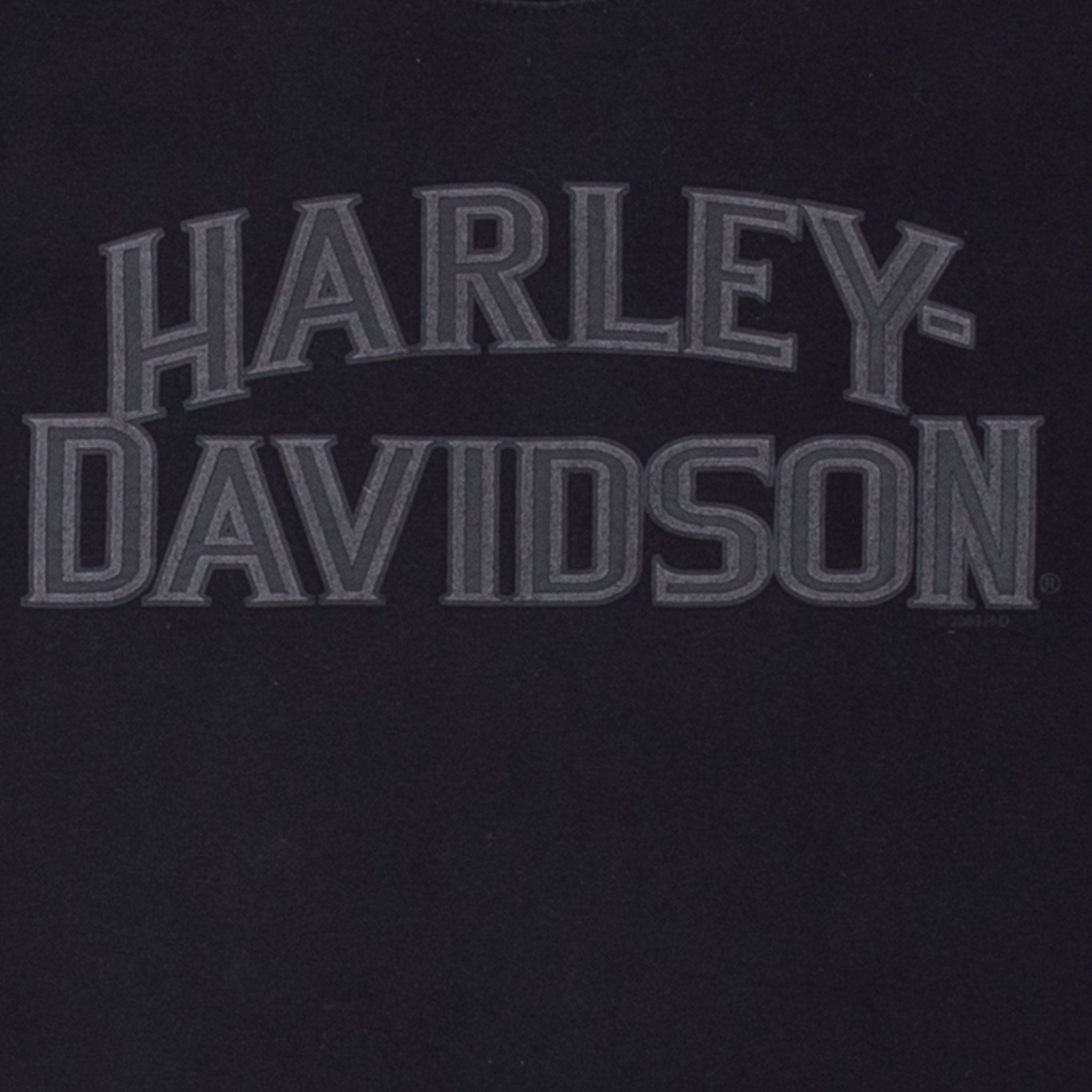 Vintage Harley Davidson Omaha-Freemont Nebraska Tee Shirt 2009 Size Medium Made In Usa