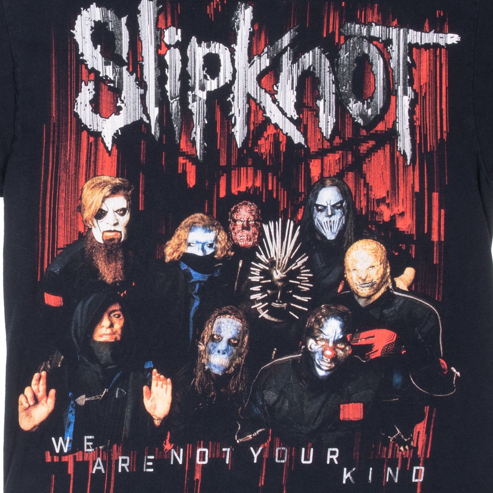 Vintage Slipknot We Are Not Your Kind Tour 2019 Tee Shirt Size Medium