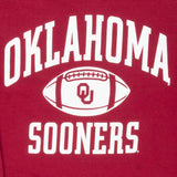 VINTAGE NCAA OKLAHOMA SOONERS 1990S RED SWEATSHIRT MEDIUM