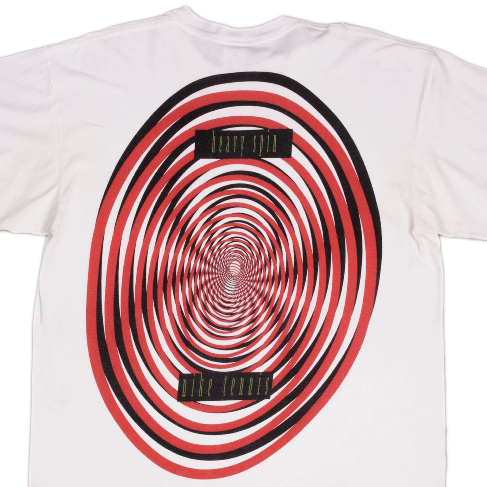 VINTAGE NIKE TENNIS HEAVY SPIN TEE SHIRT EARLY 1990S XL MADE IN USA