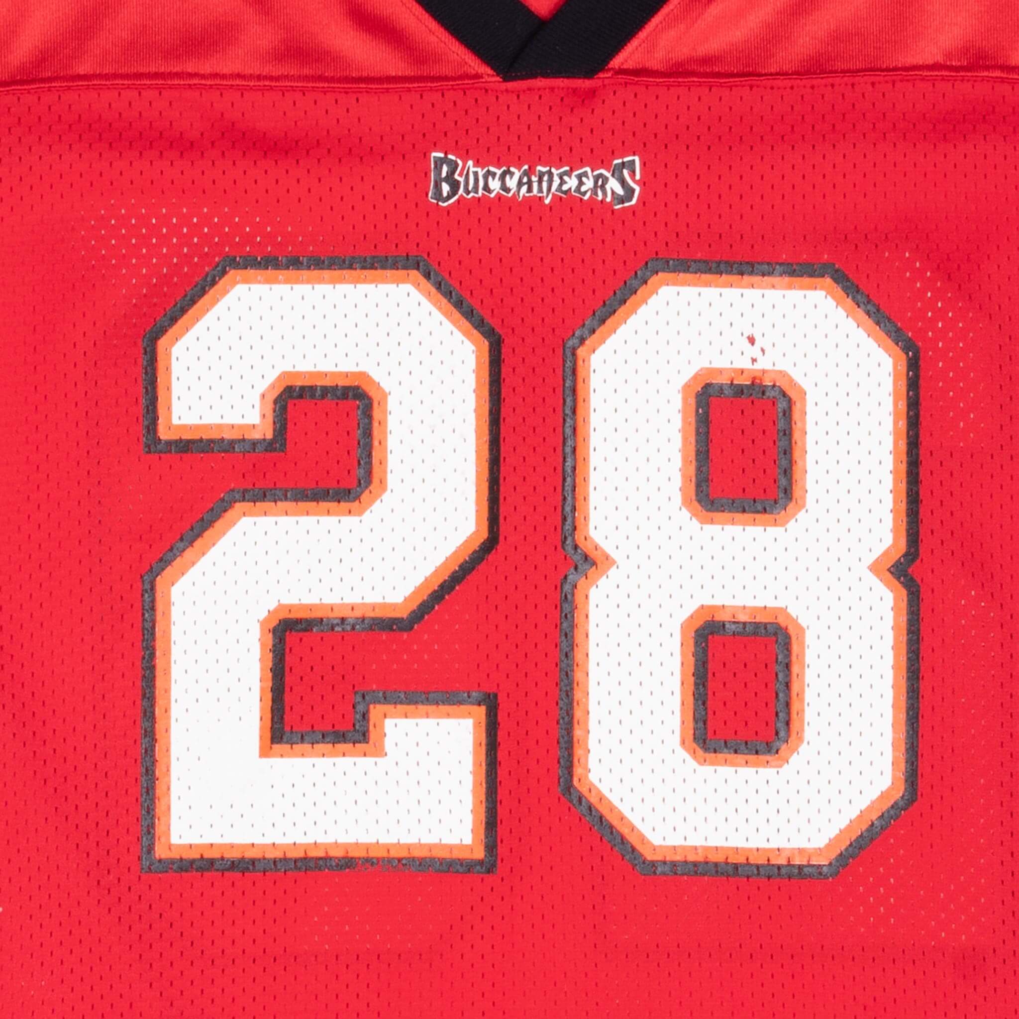 Vintage Nike Nfl Tampa Bay Bucaneers Warrick Dunn #28 Jersey 1990S Size Large Made In Usa