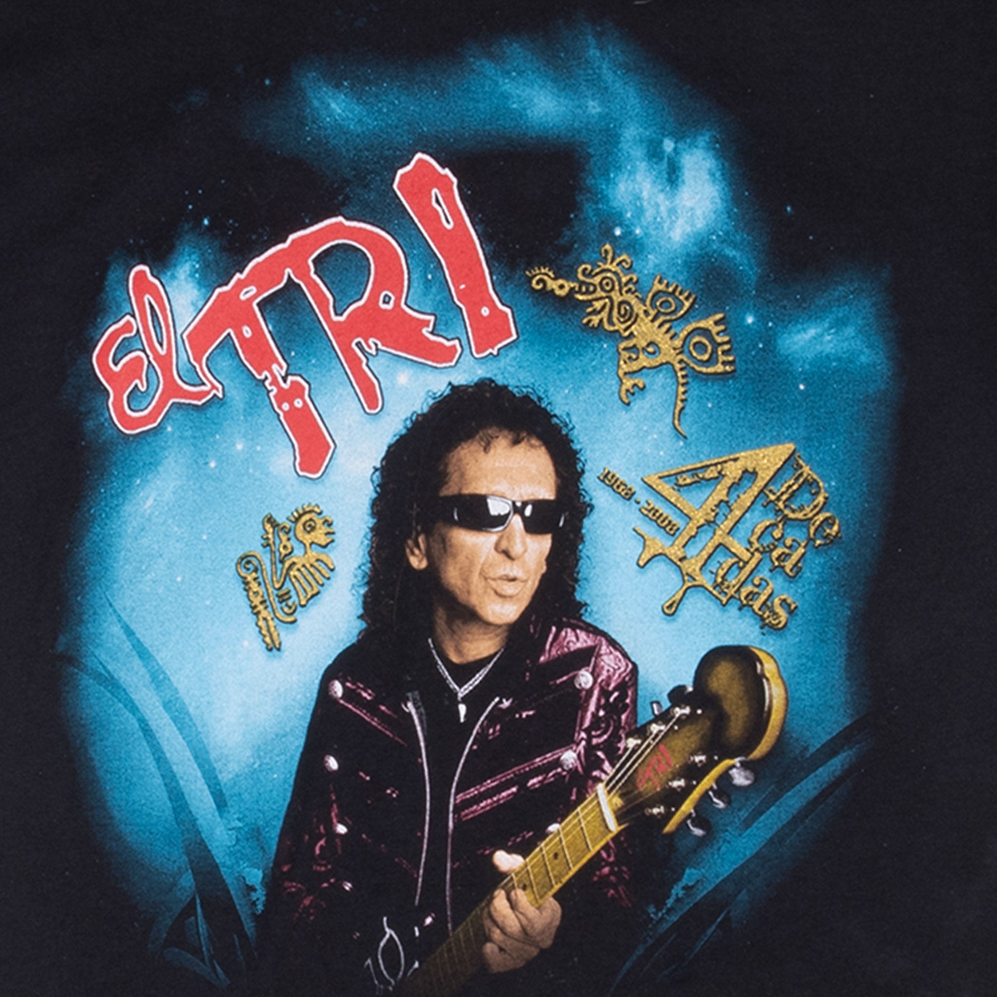 Vintage El Tri 4 Decadas 2008 Tee Shirt Size Small