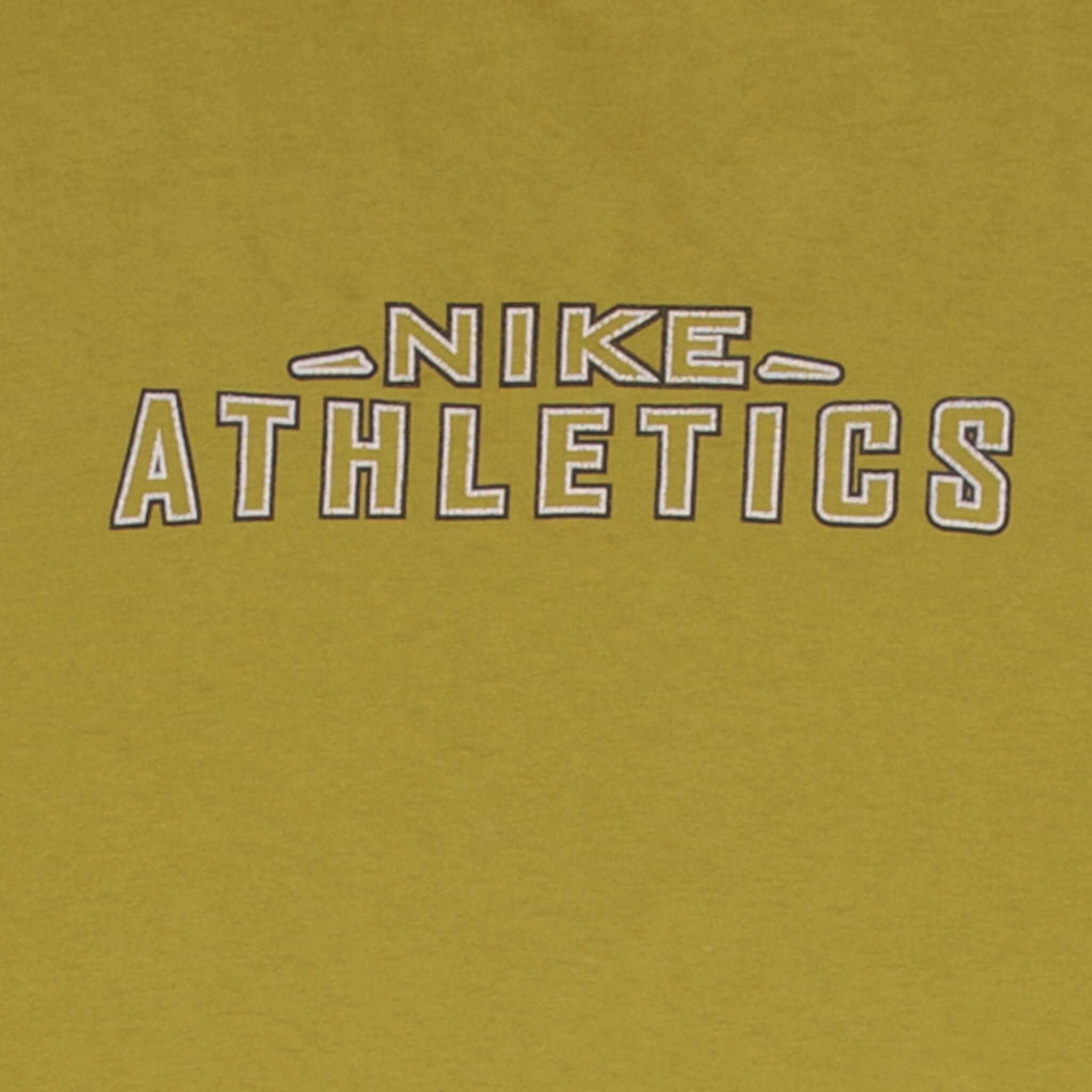 Vintage Nike Athletics 1990S Green Tee Shirt Size Large Made In Usa