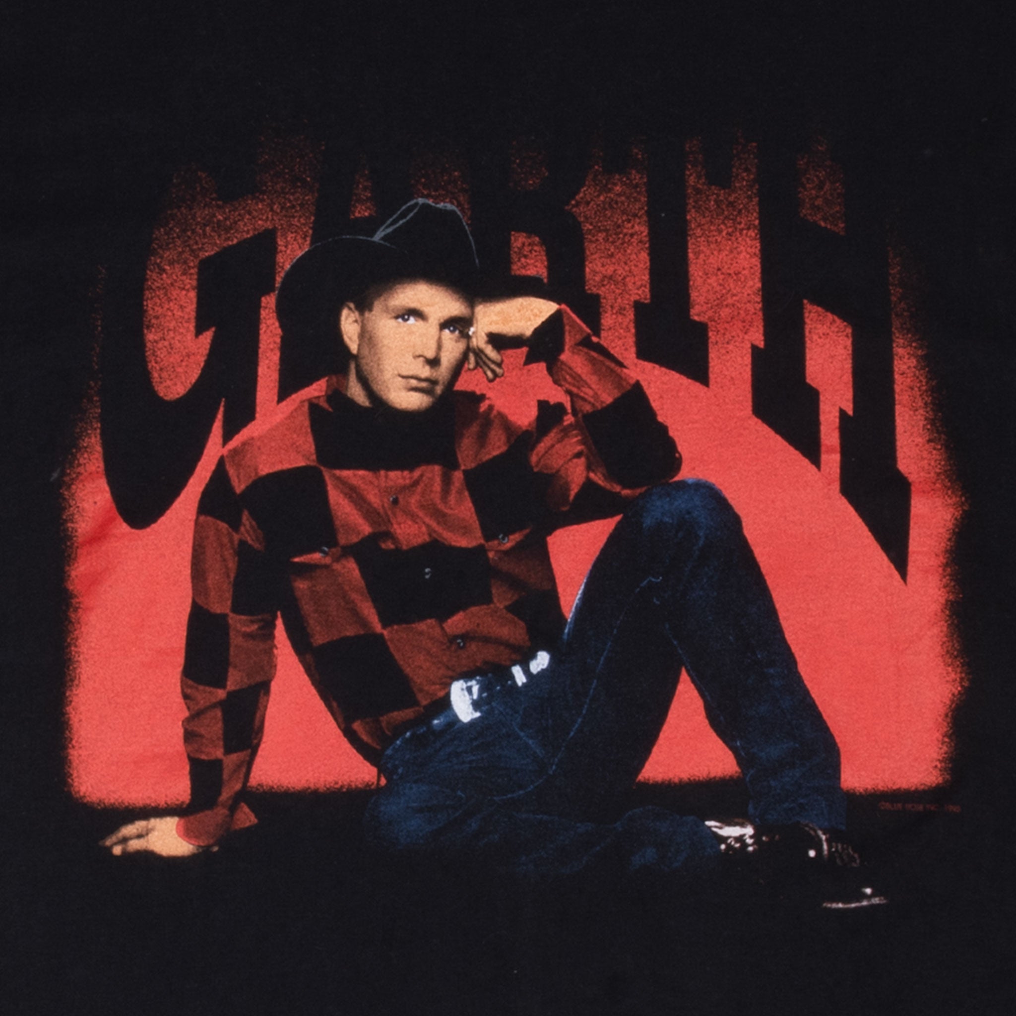 Vintage Garth Books On Tour 1993 Tee Shirt Size XL Made In Usa