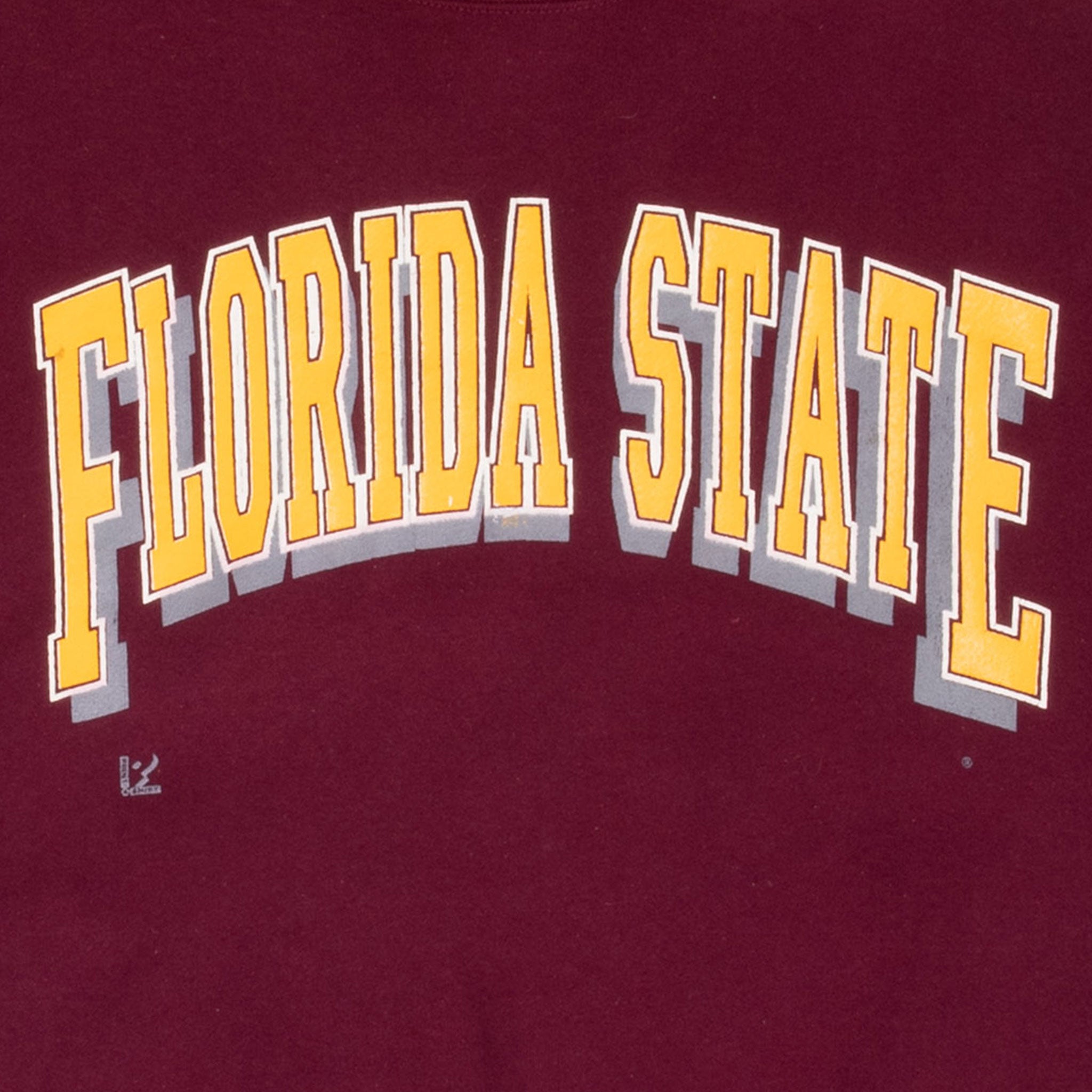 Vintage Florida State Fsu Sweatshirt 1990S Size Large Made In Usa