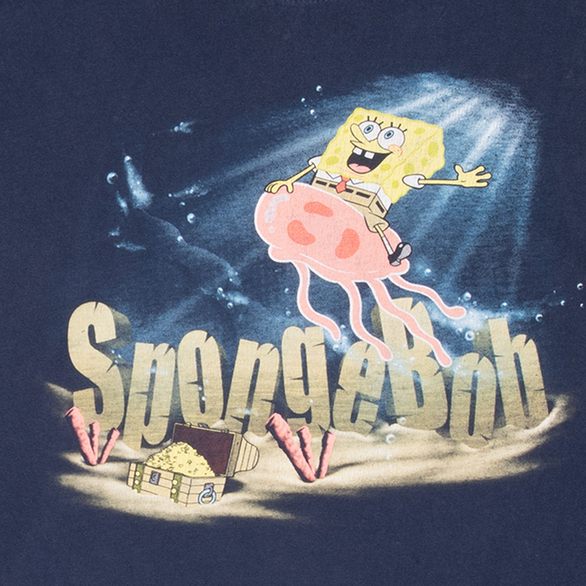 Vintage Sponge Bob 1990S Tee Shirt Size XL