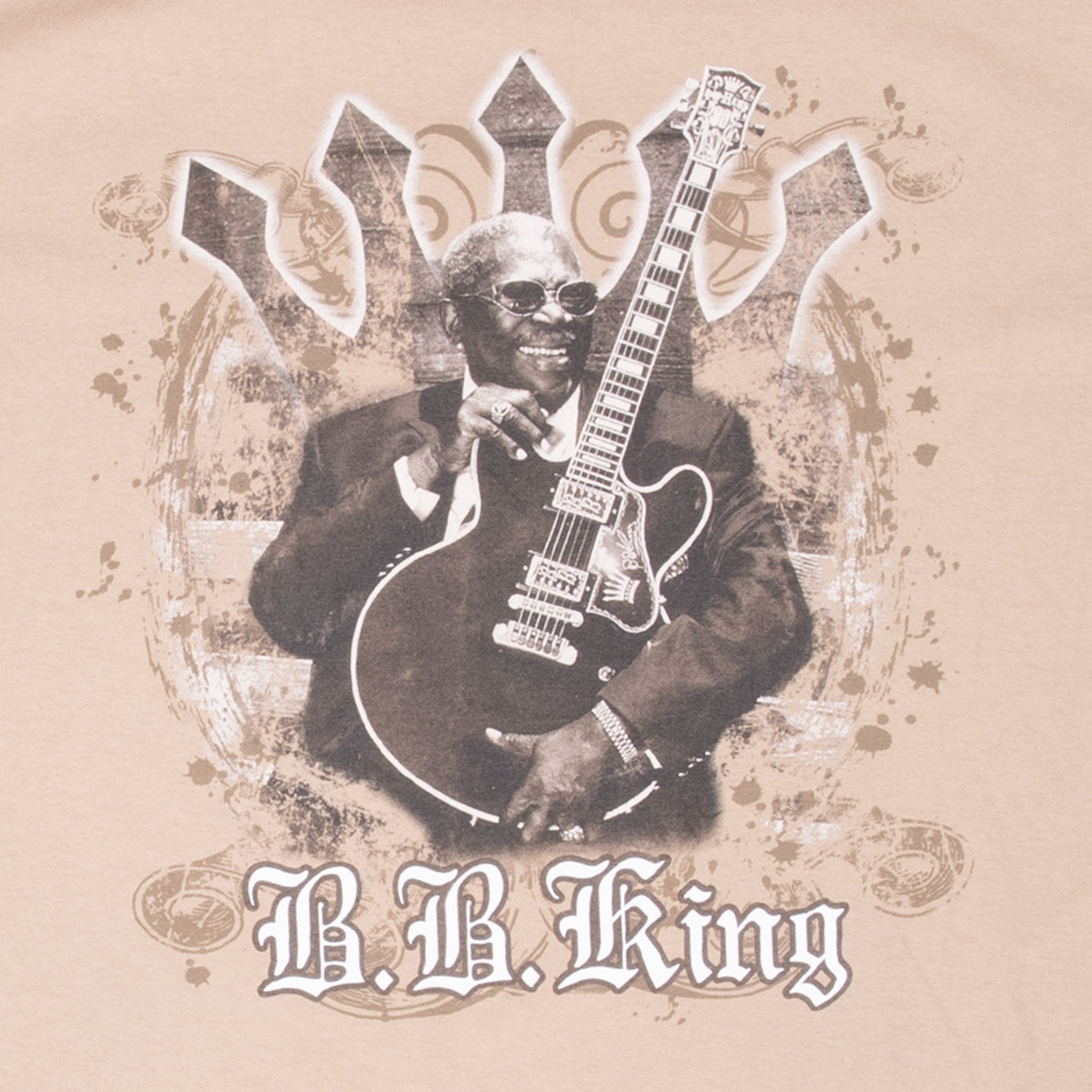 Vintage Bb King World Tour 2009 Tee Shirt Size XL