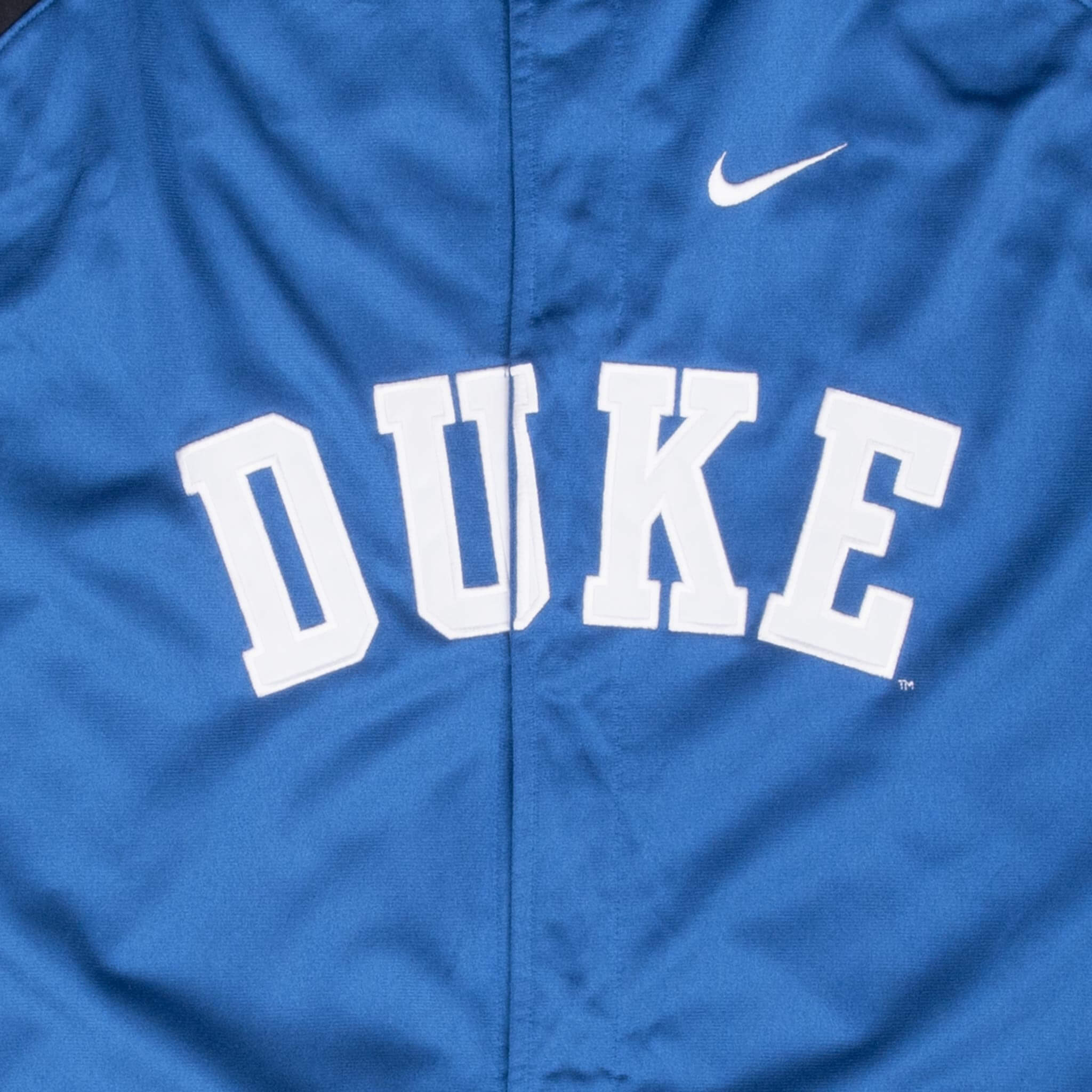 Vintage Nike Ncaa Duke University Track Jacket 1990S Size Large