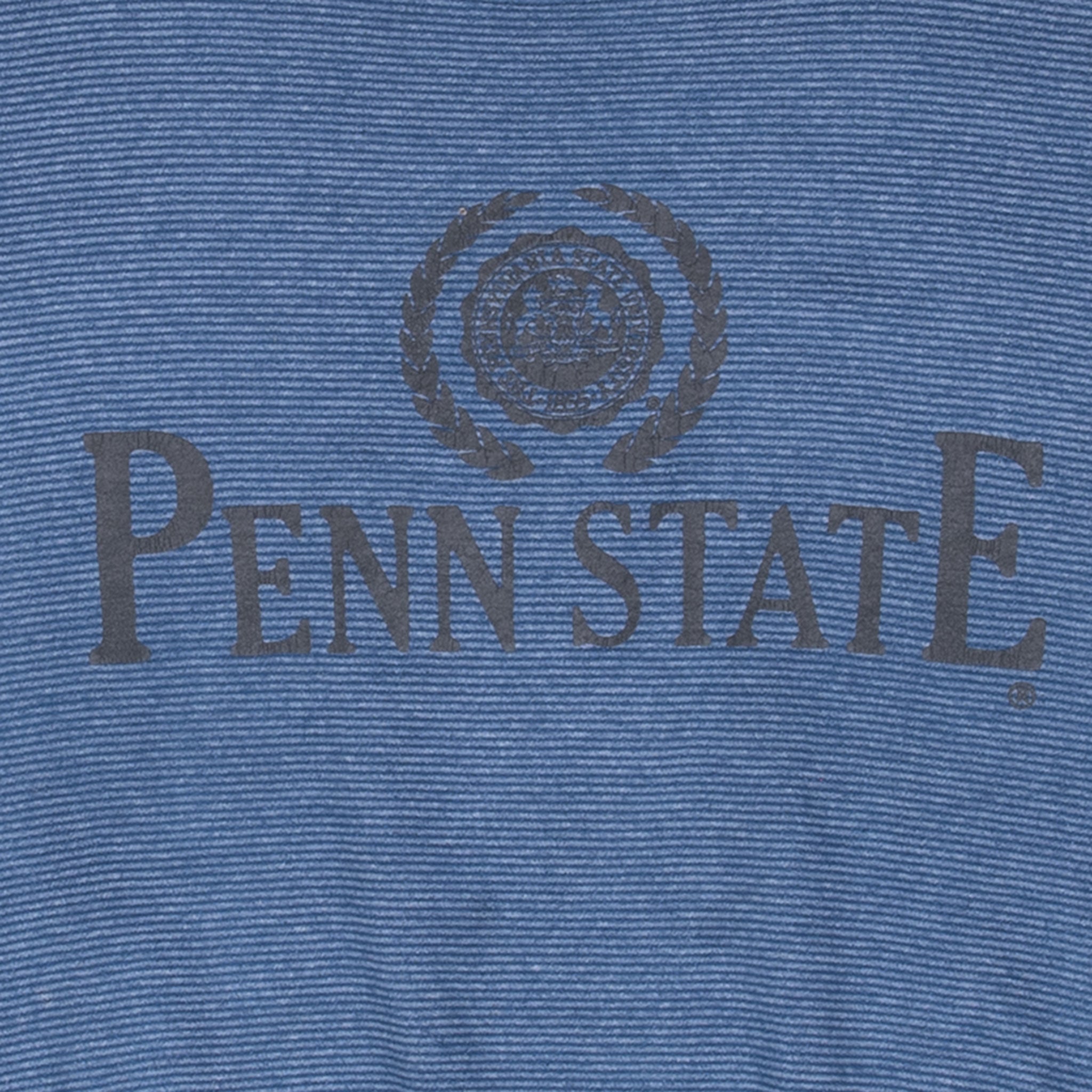 Vintage Penn State University Striped Sweatshirt Size XL 1990S Made In Usa