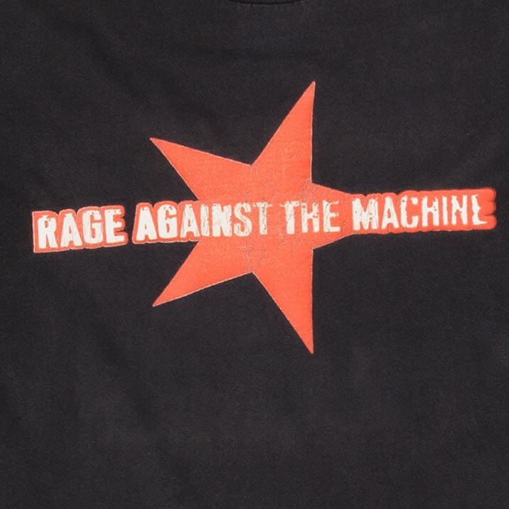 Vintage Rage Against The Machine Rock The Bells 2007 Tee Shirt Size Medium