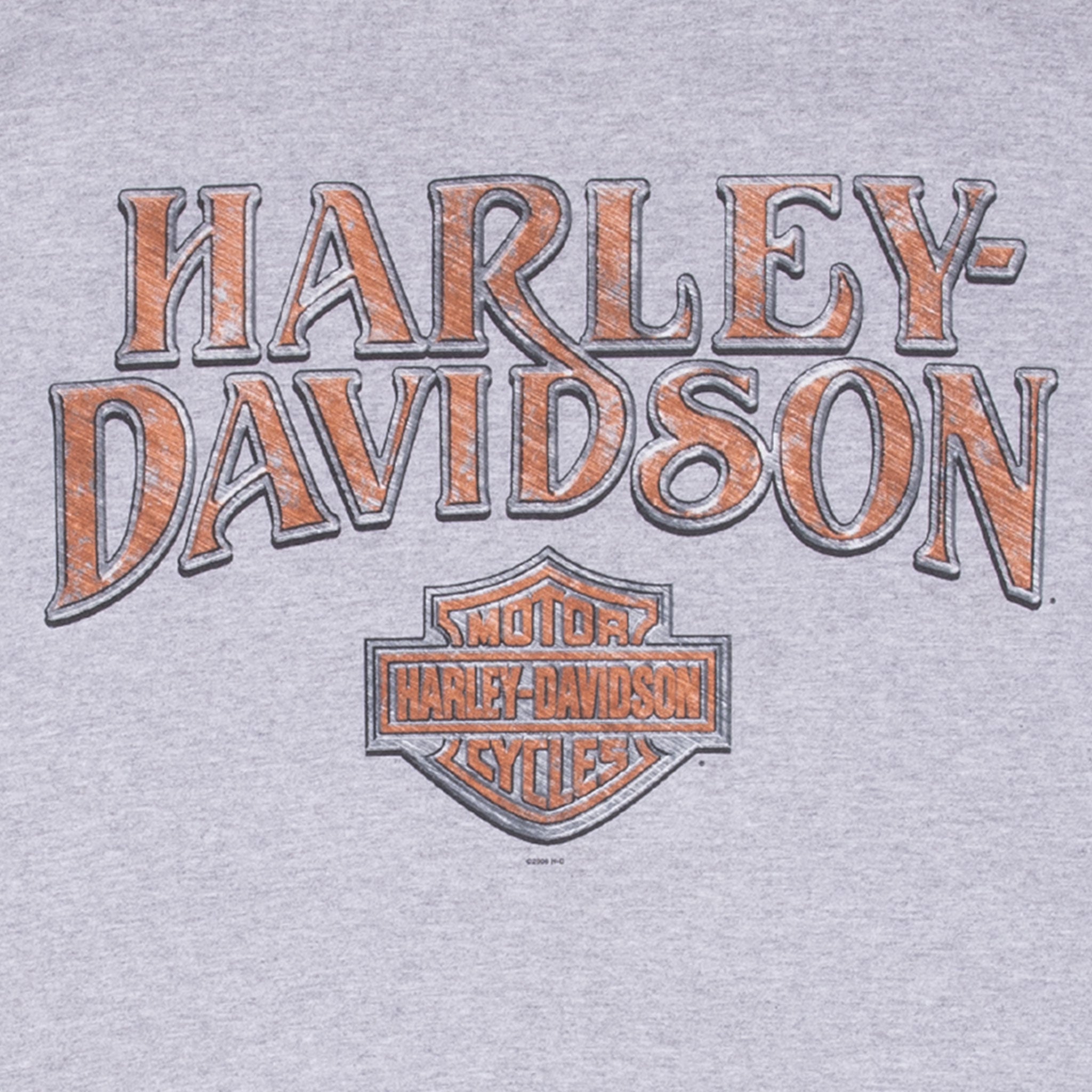 Vintage Harley Davidson American Eagle 2006 Tee Shirt Size XL Made In Usa