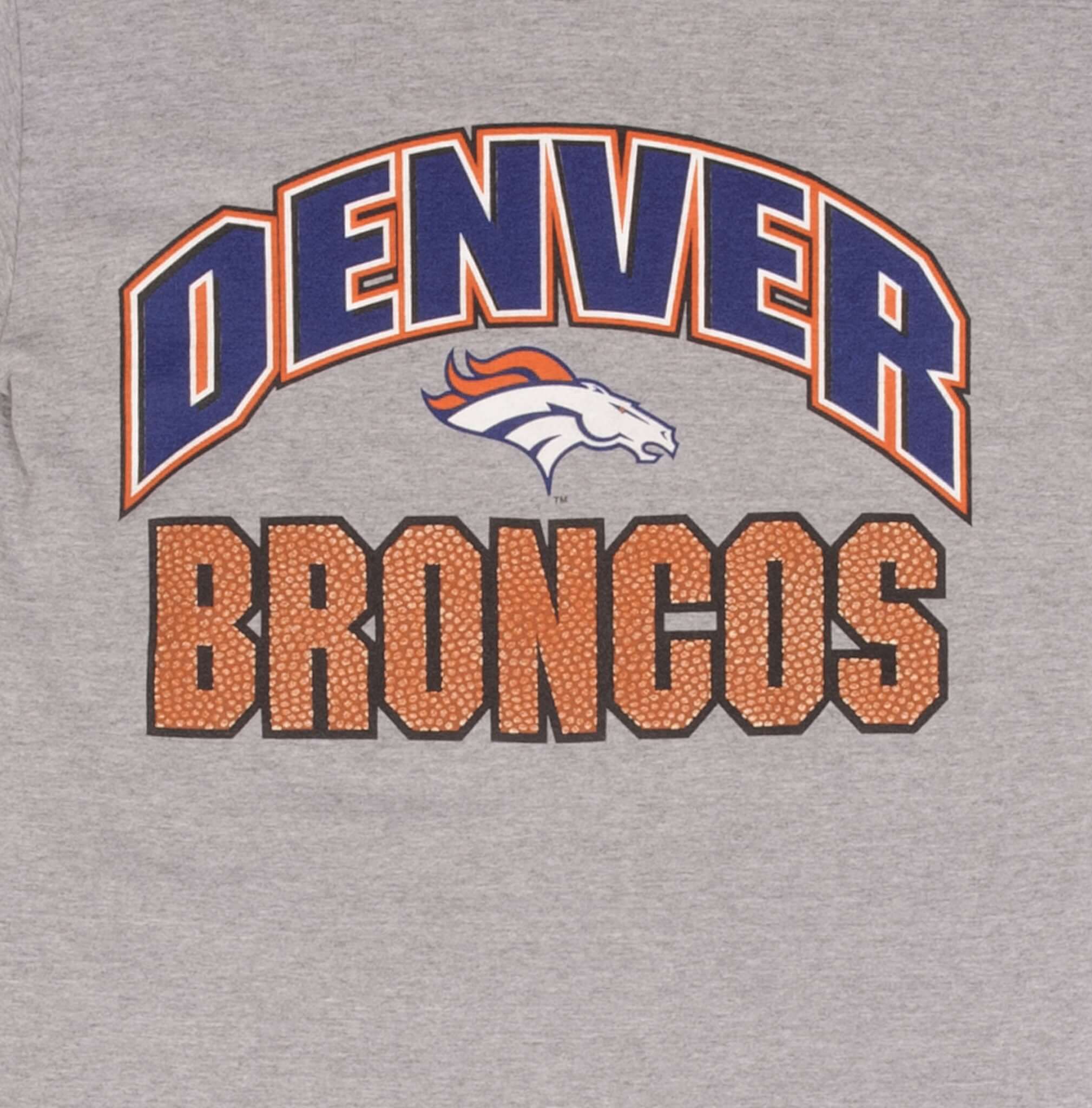 Vintage Nfl Denver Broncos 1990S Tee Shirt Size Medium Made In Usa
