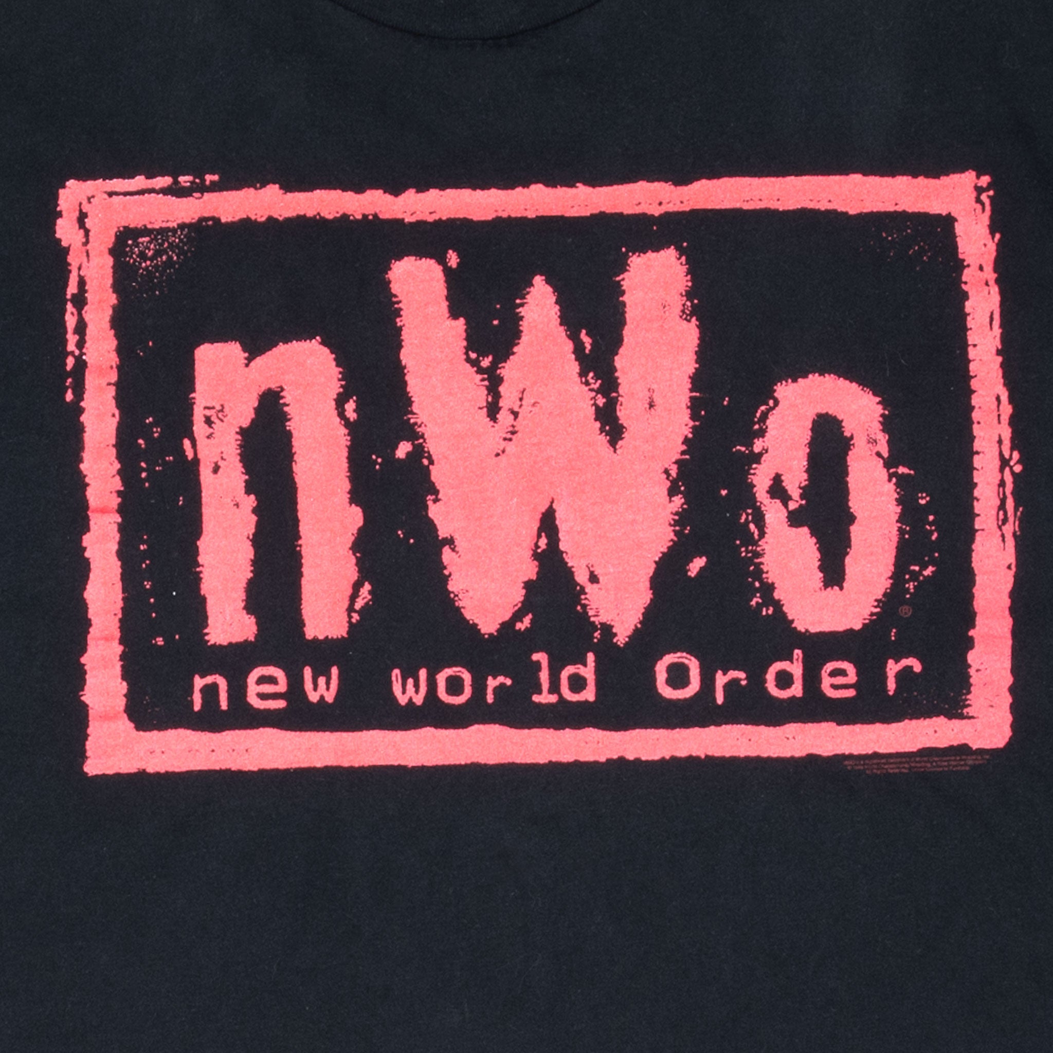 Vintage Wrestling Nwo New World Order 1998 Tee Shirt Size XL