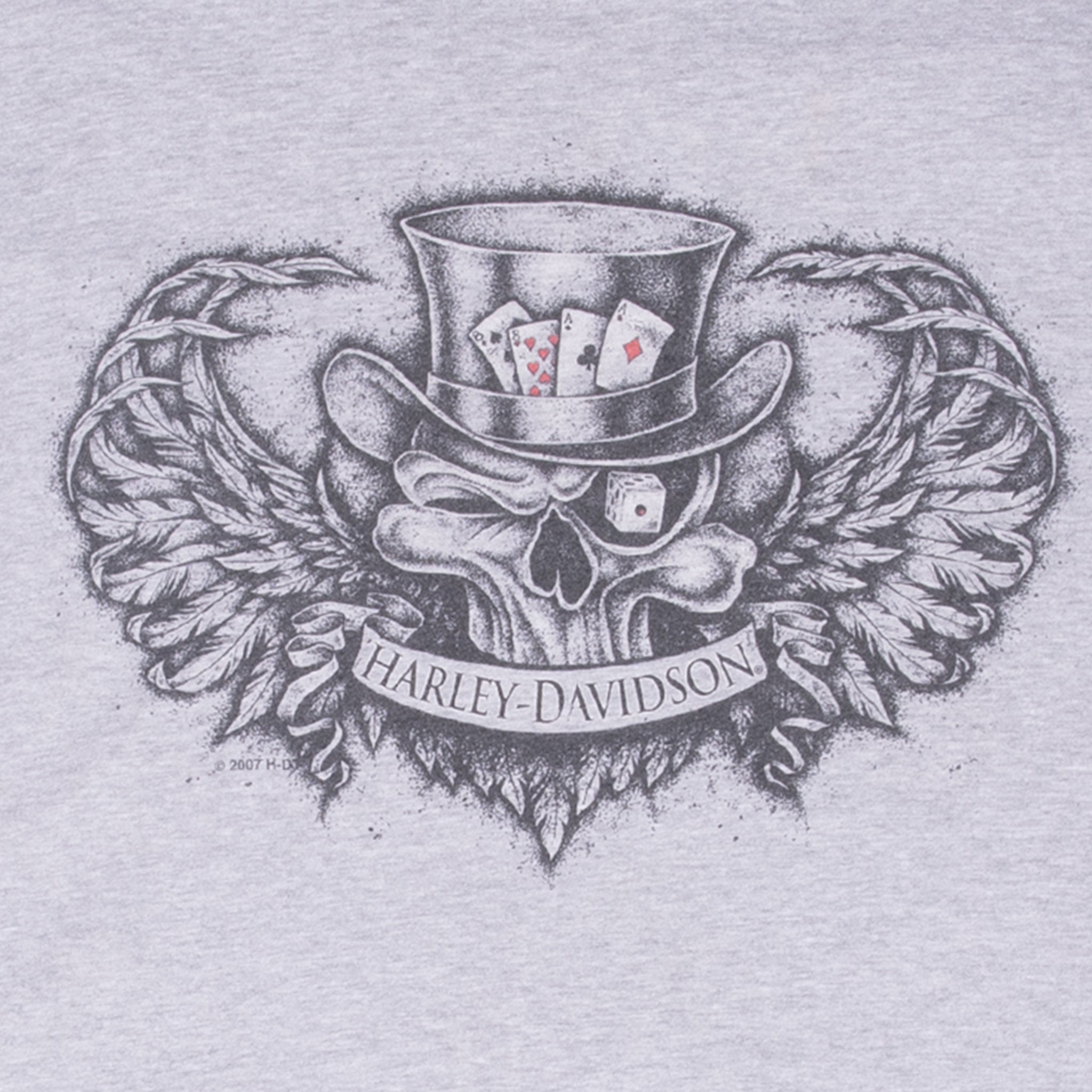 Vintage Harley Davidson Las Vegas Tee Shirt 2007 Size XL Made In USA